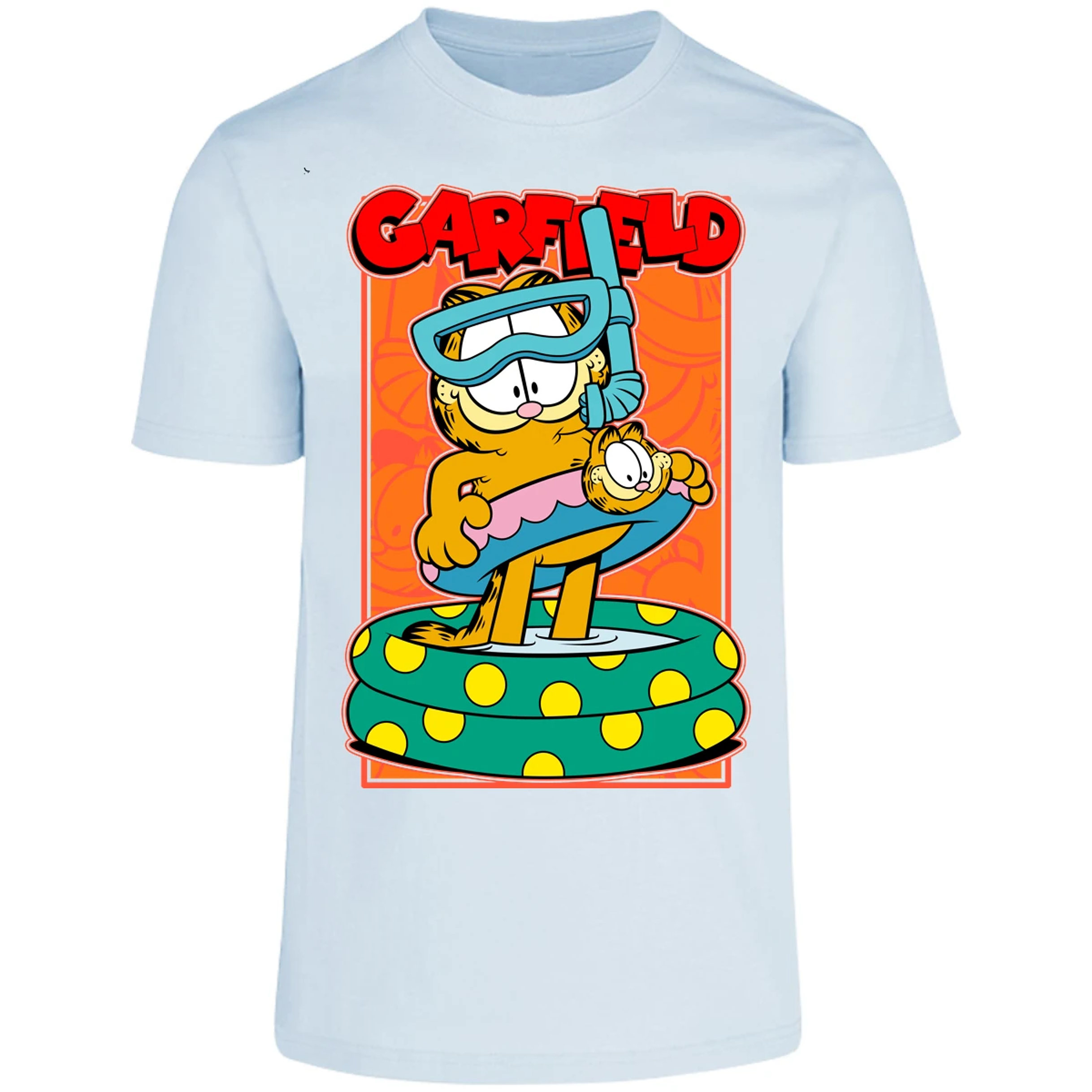 Playera Garfield Garfield Pool para Adulto 1