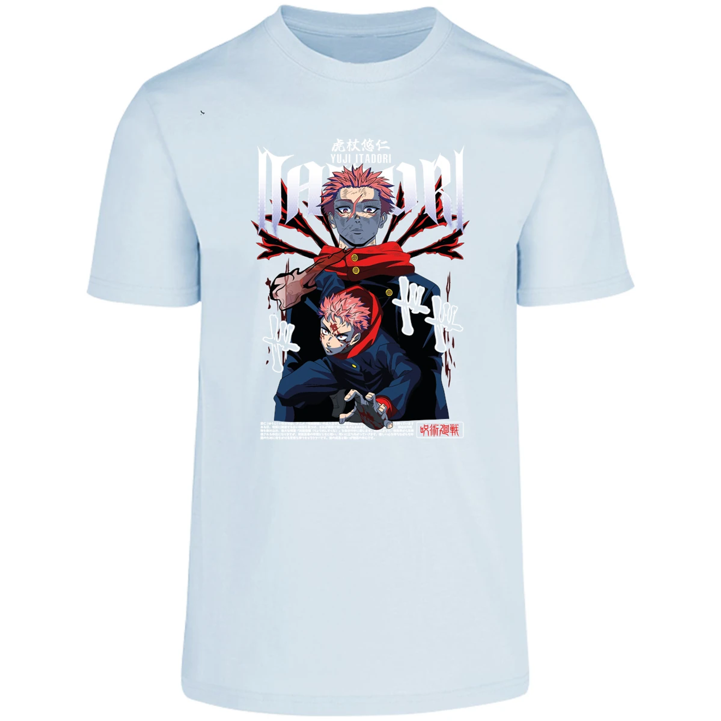 Playera Jujutsu Kaisen Yuji Itadori para Adulto 20