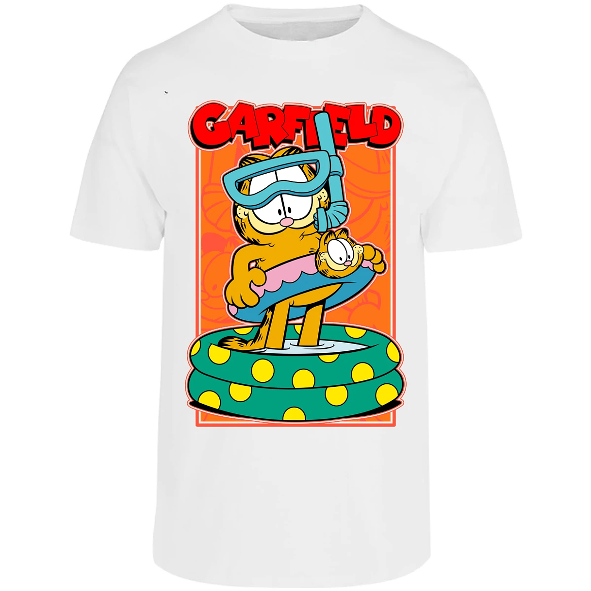 Playera Garfield Garfield Pool para Adulto 24