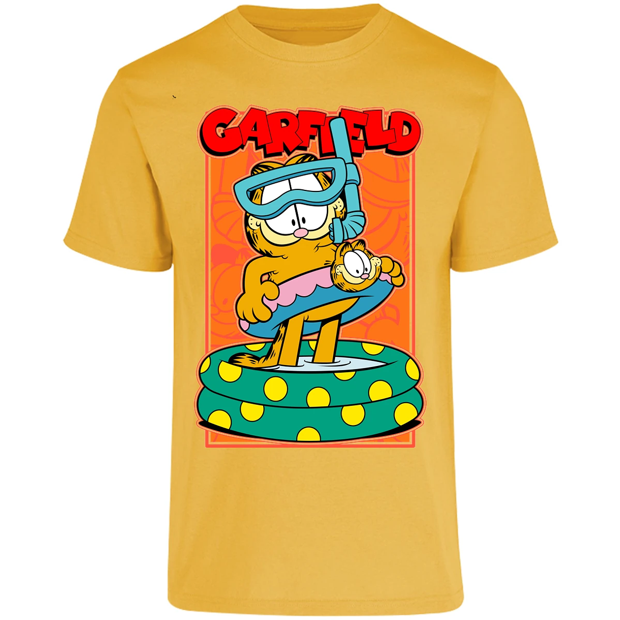 Playera Garfield Garfield Pool para Adulto 5