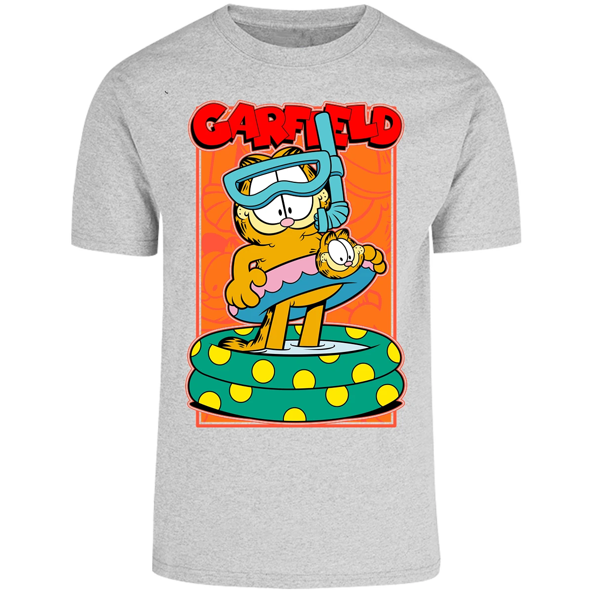 Playera Garfield Garfield Pool para Adulto 6