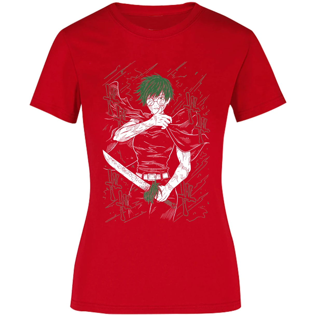 Blusa Jujutsu Kaisen Maki Zenin Blusa para Mujer 1