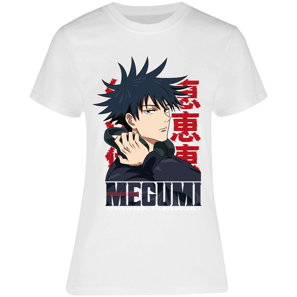 Blusa Jujutsu Kaisen Megumi Anime Blusa para Mujer 4