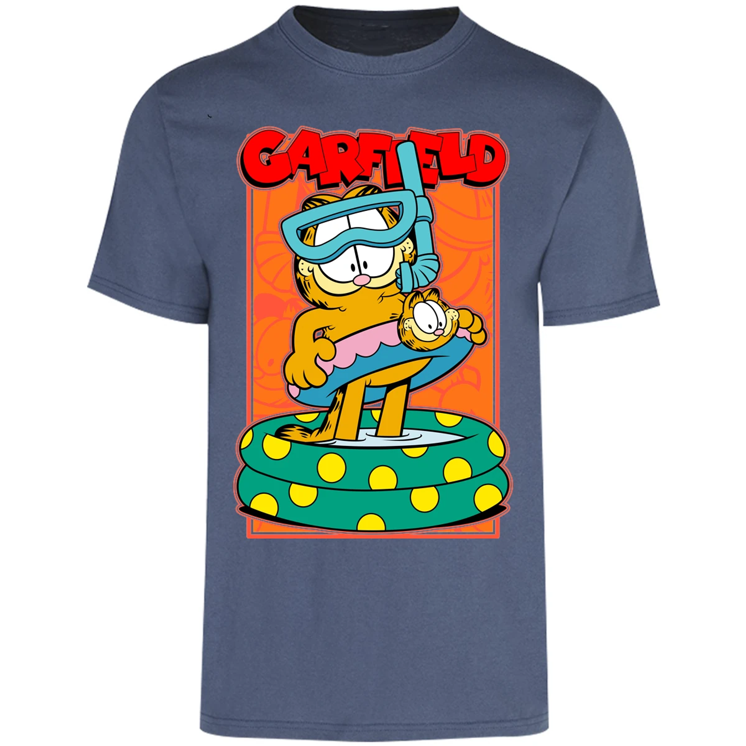 Playera Garfield Garfield Pool para Adulto 8