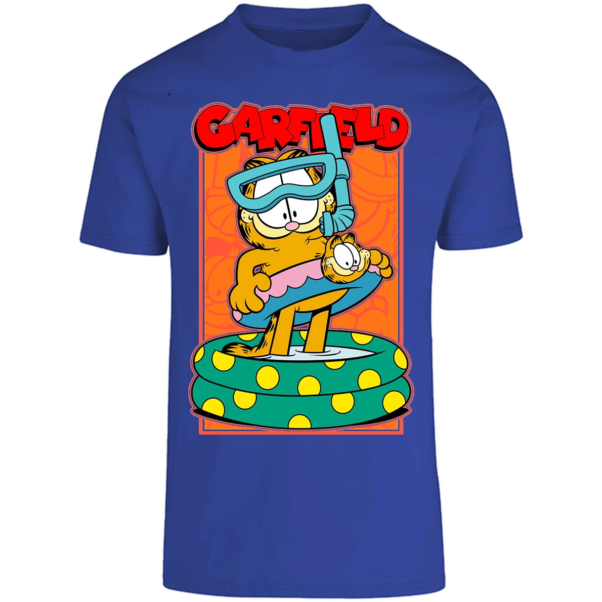 Playera Garfield Garfield Pool para Adulto 11