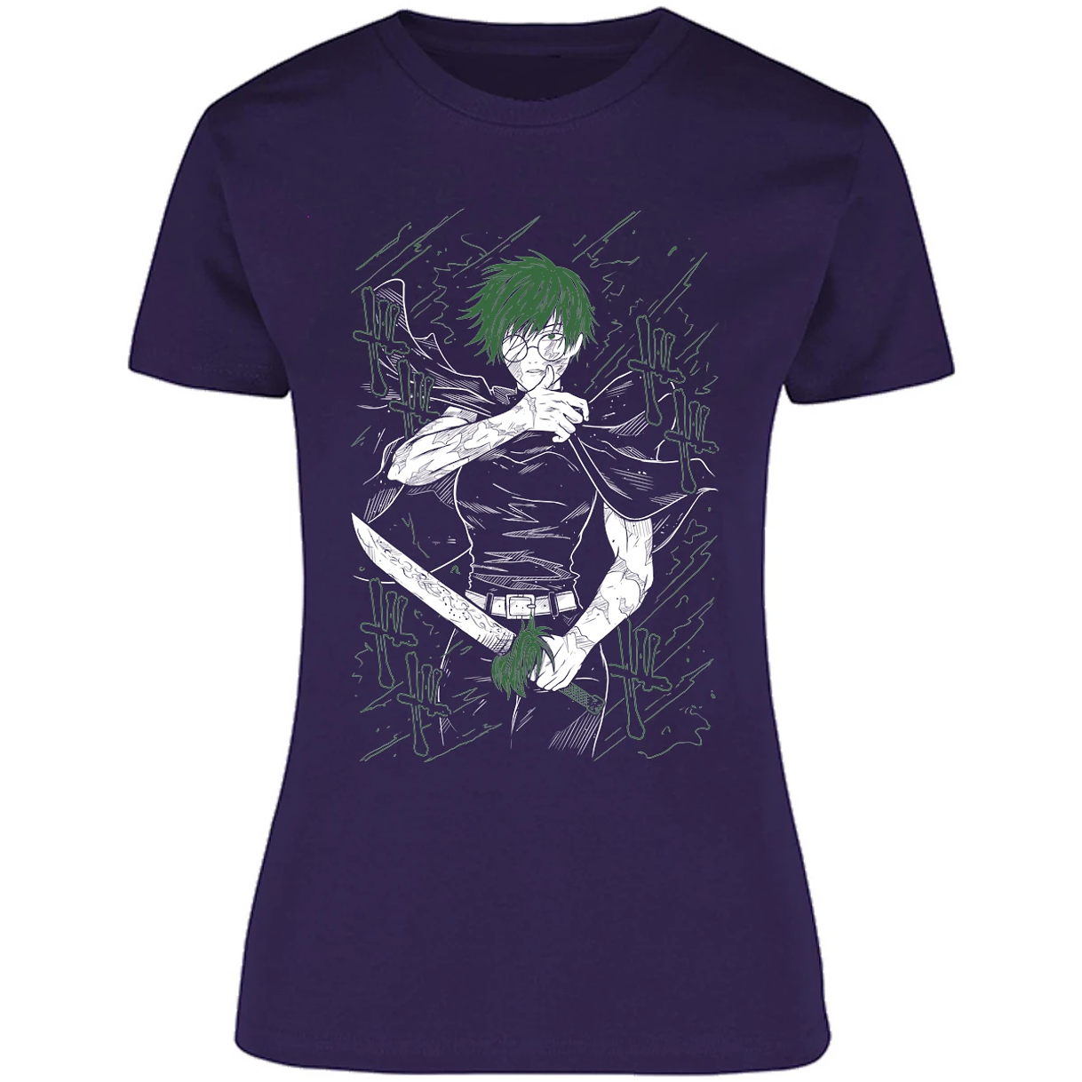 Blusa Jujutsu Kaisen Maki Zenin Blusa para Mujer 5