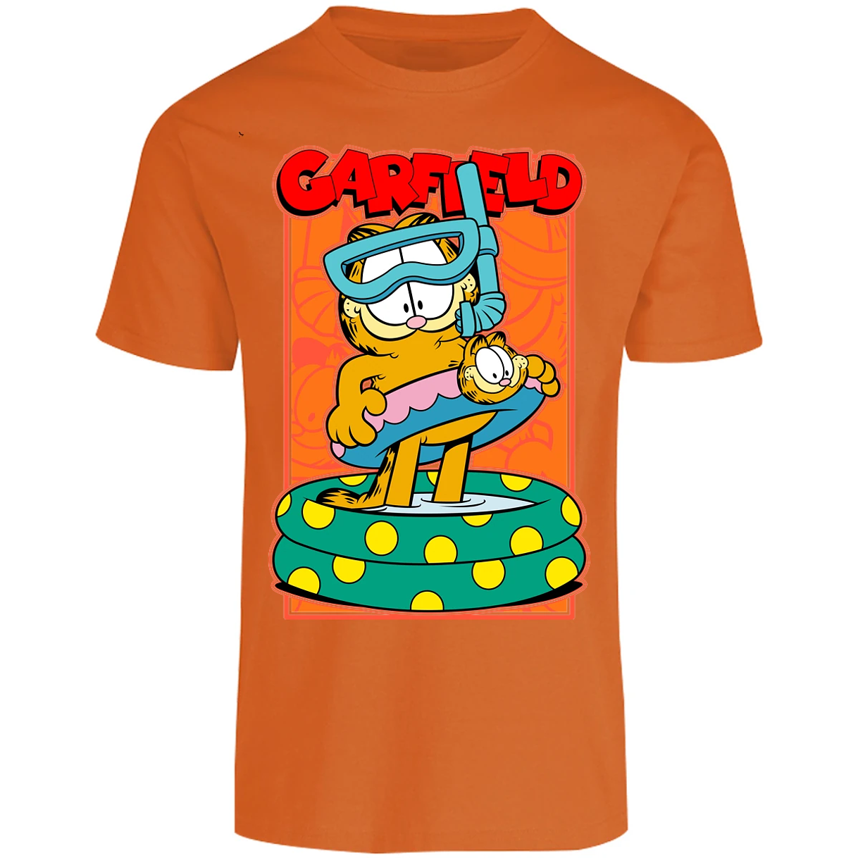 Playera Garfield Garfield Pool para Adulto 12