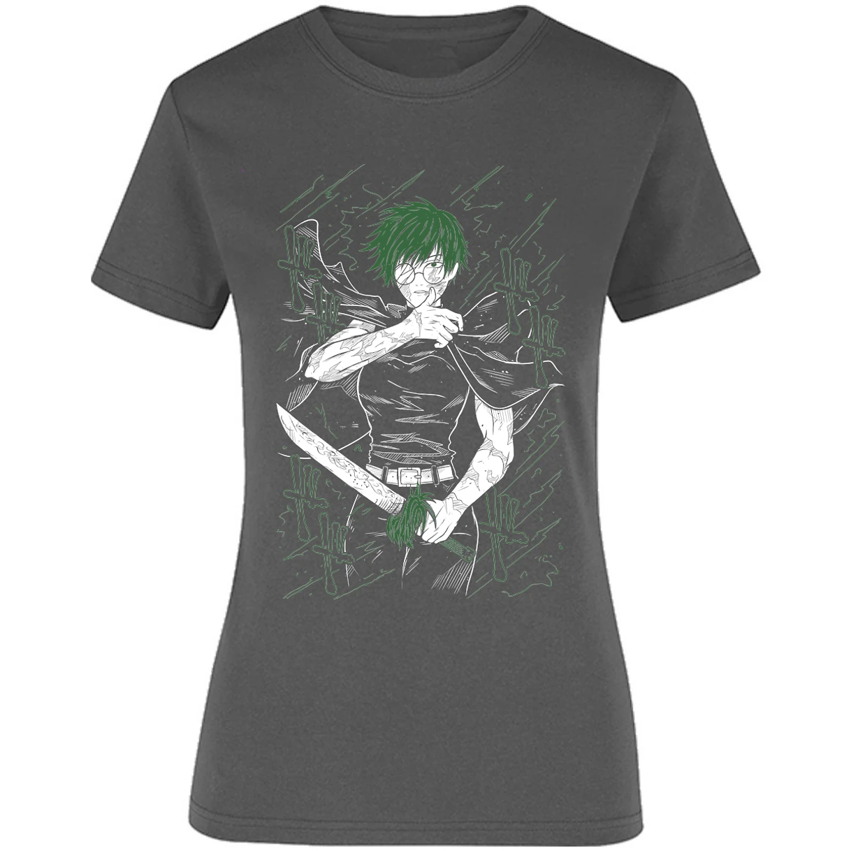 Blusa Jujutsu Kaisen Maki Zenin Blusa para Mujer 8