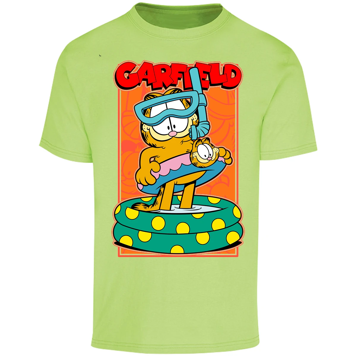 Playera Garfield Garfield Pool para Adulto 16