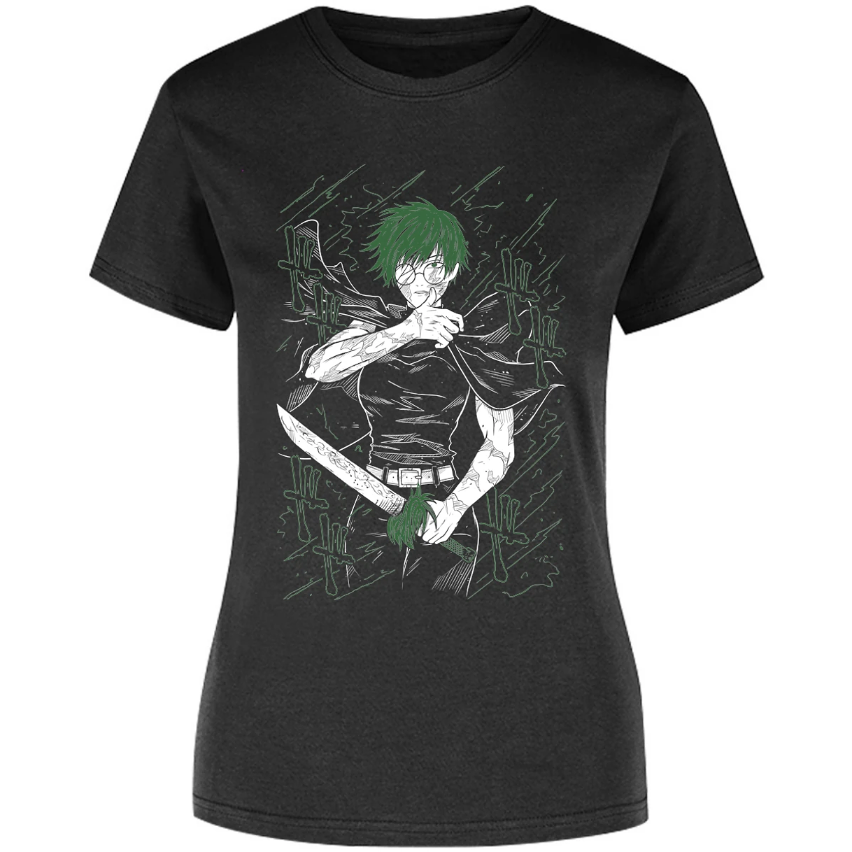 Blusa Jujutsu Kaisen Maki Zenin Blusa para Mujer 9