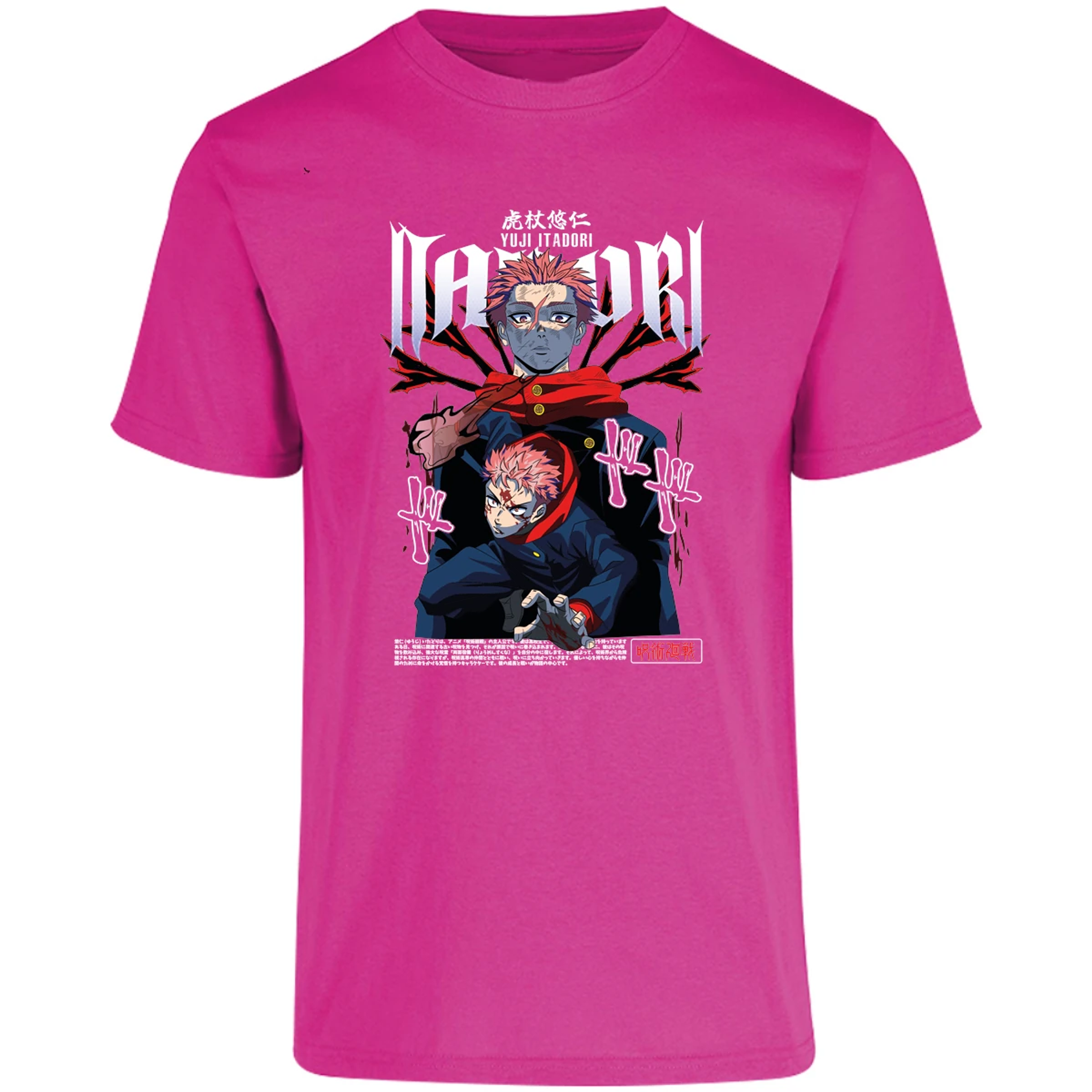 Playera Jujutsu Kaisen Yuji Itadori para Adulto 18