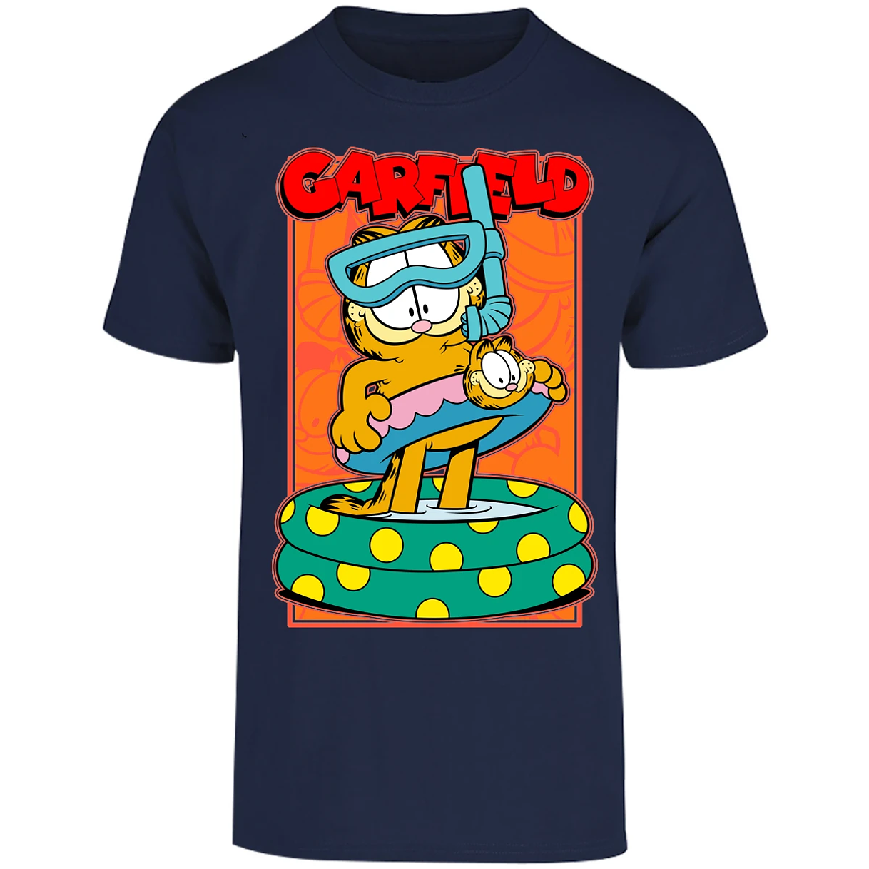 Playera Garfield Garfield Pool para Adulto 21
