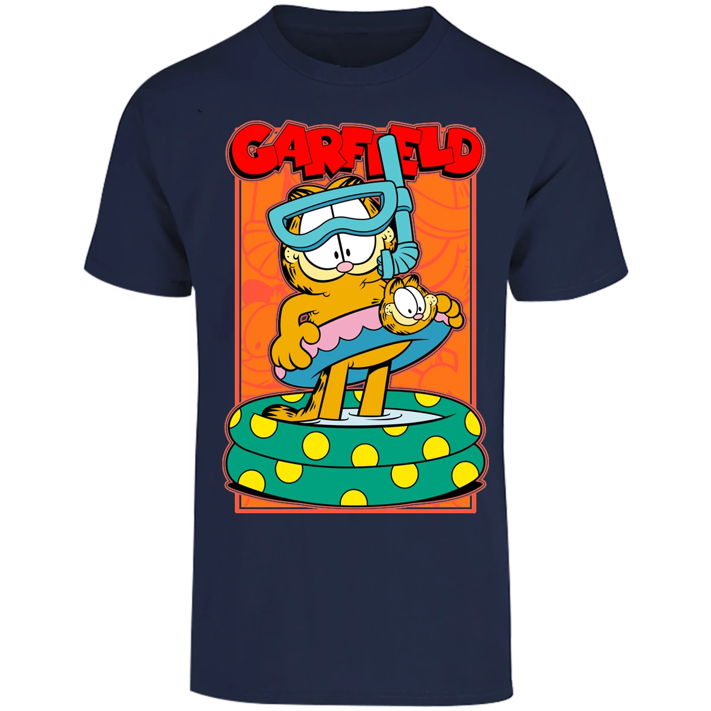 Playera Garfield Garfield Pool para Adulto 21