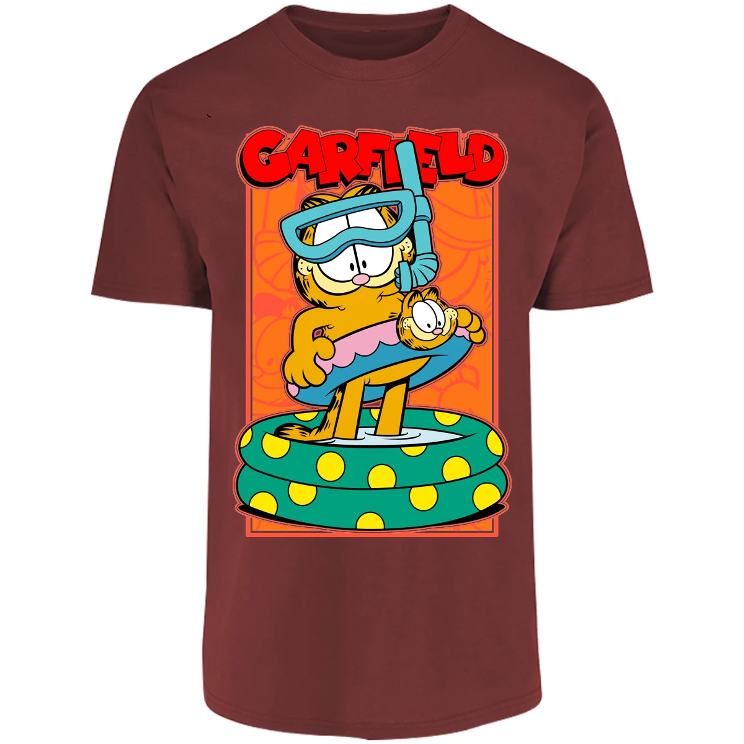 Playera Garfield Garfield Pool para Adulto 22