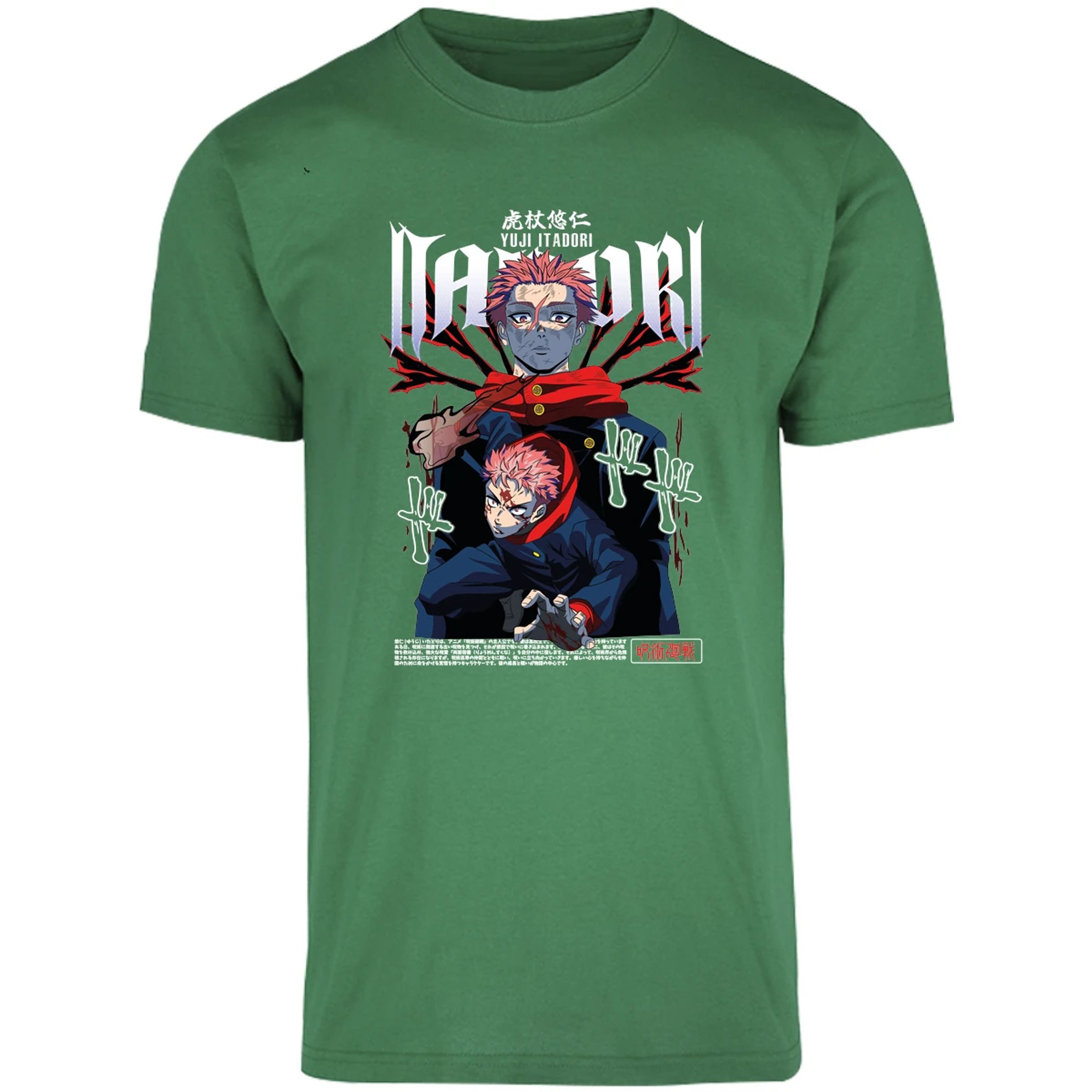 Playera Jujutsu Kaisen Yuji Itadori para Adulto 26