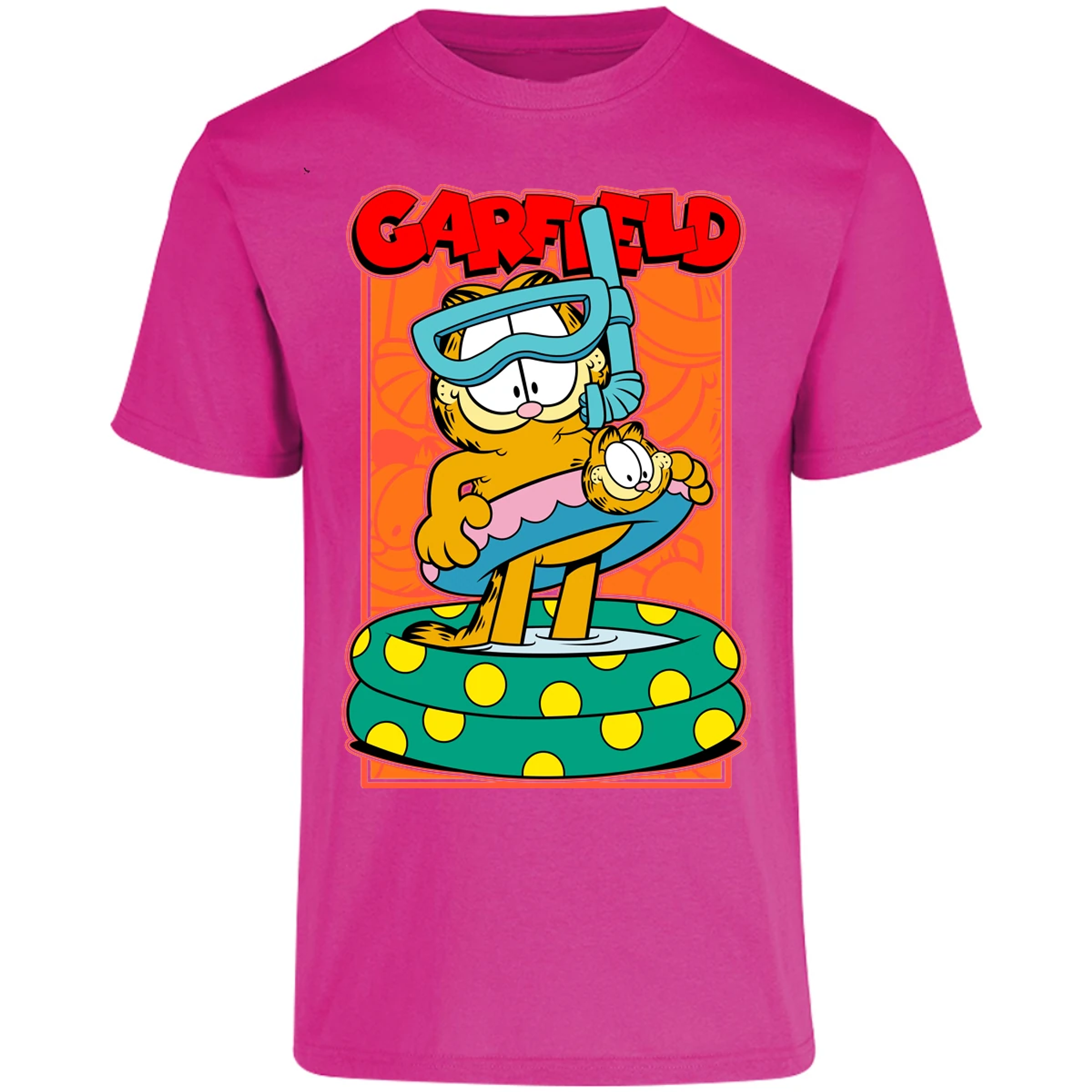 Playera Garfield Garfield Pool para Adulto 30
