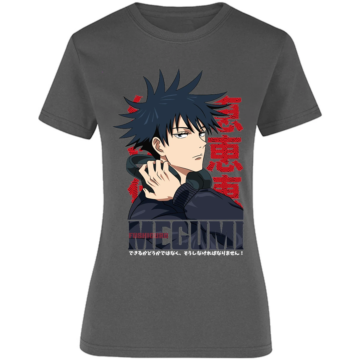 Blusa Jujutsu Kaisen Megumi Anime Blusa para Mujer 10
