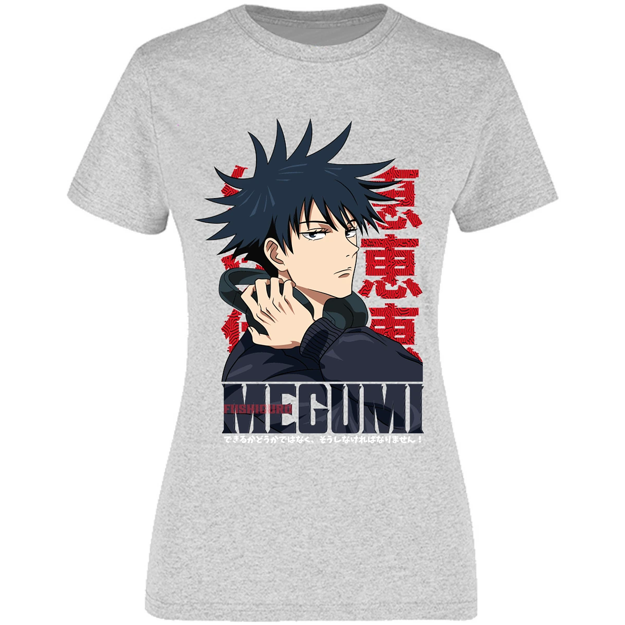 Blusa Jujutsu Kaisen Megumi Anime Blusa para Mujer 11