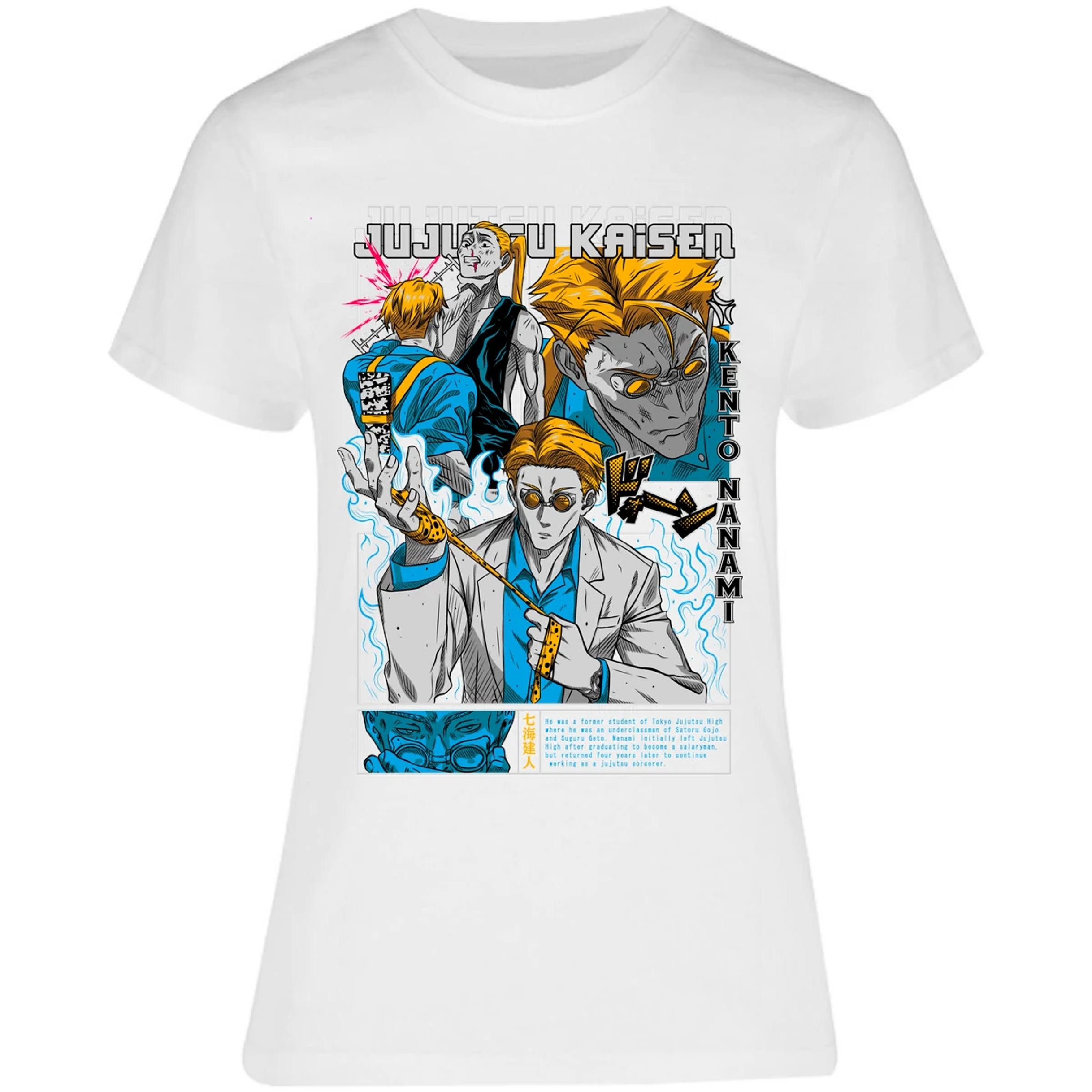 Blusa Jujutsu Kaisen Nanami Kento Blusa para Mujer 2