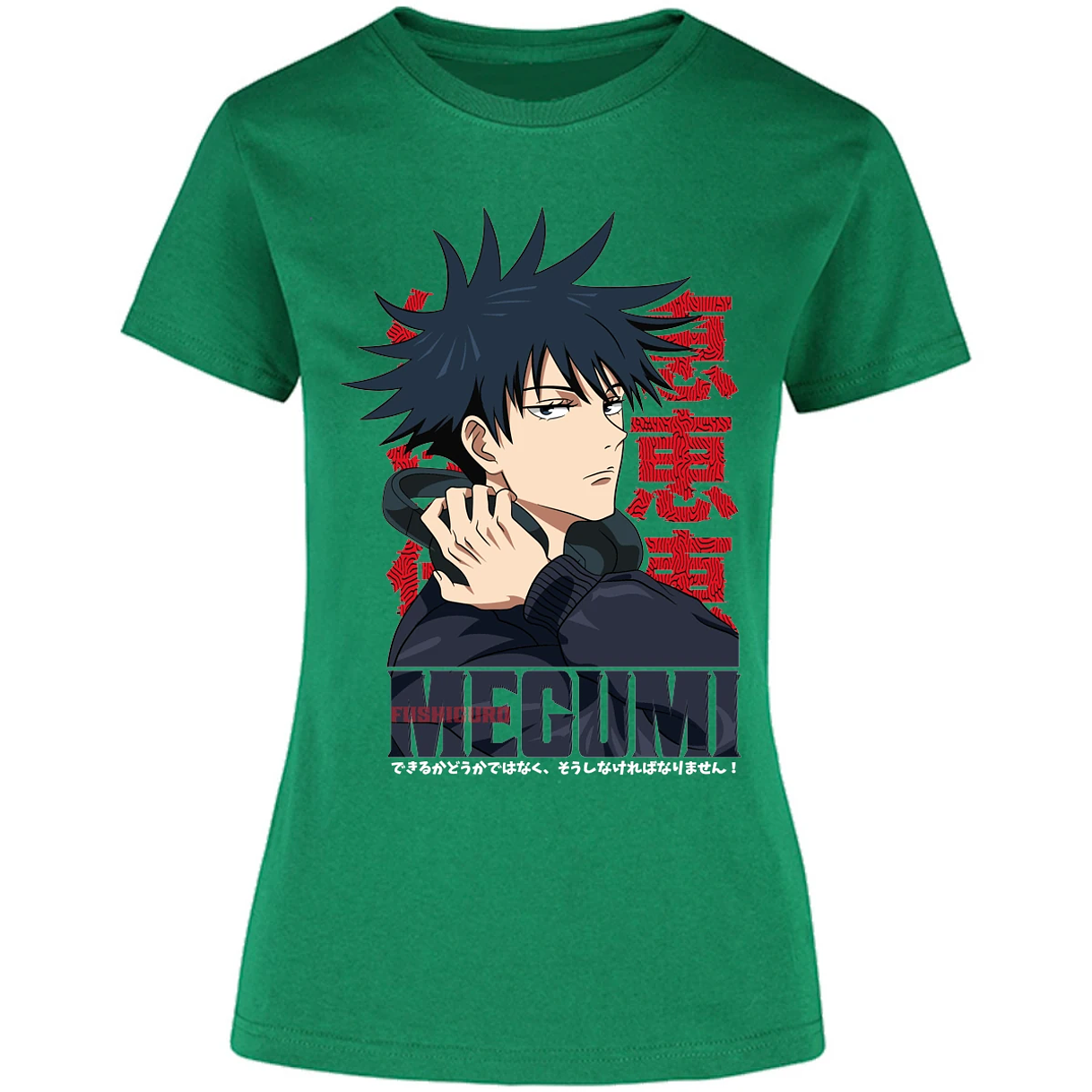 Blusa Jujutsu Kaisen Megumi Anime Blusa para Mujer 3