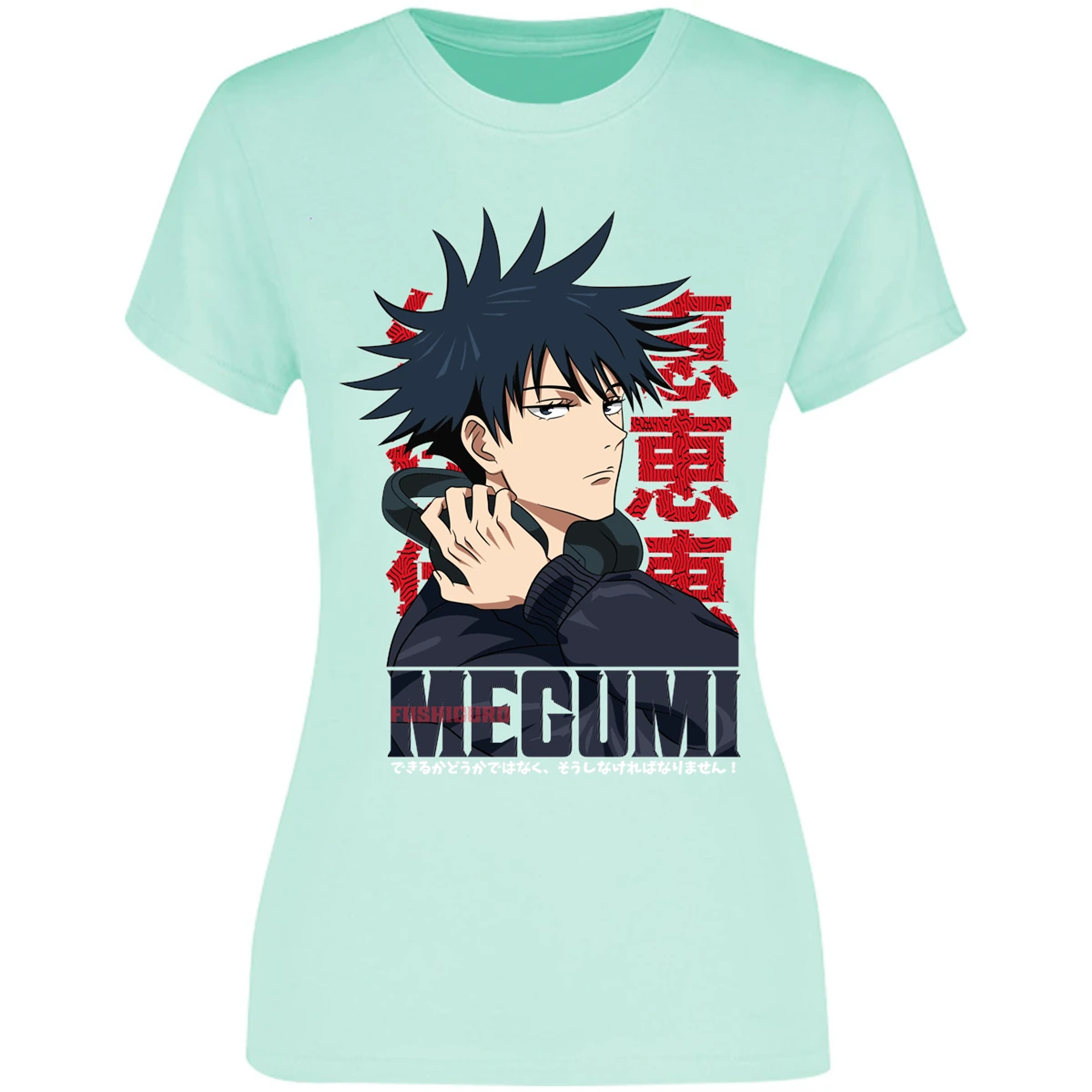 Blusa Jujutsu Kaisen Megumi Anime Blusa para Mujer 5