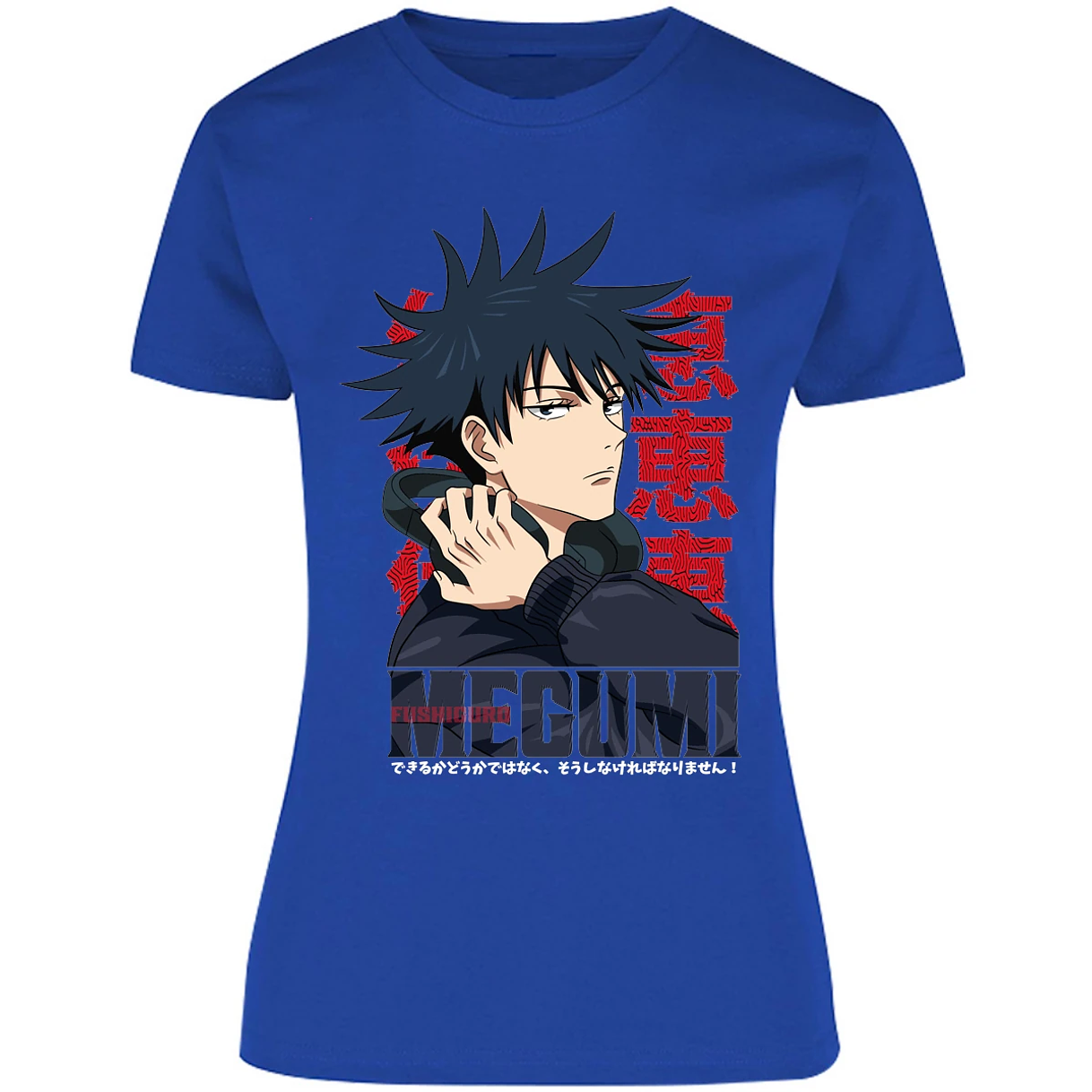 Blusa Jujutsu Kaisen Megumi Anime Blusa para Mujer 6
