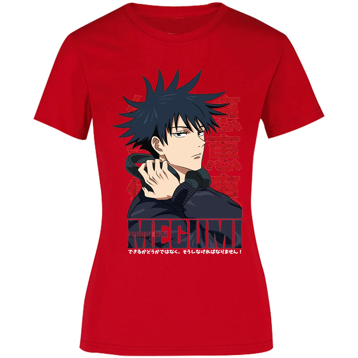 Blusa Jujutsu Kaisen Megumi Anime Blusa para Mujer 8