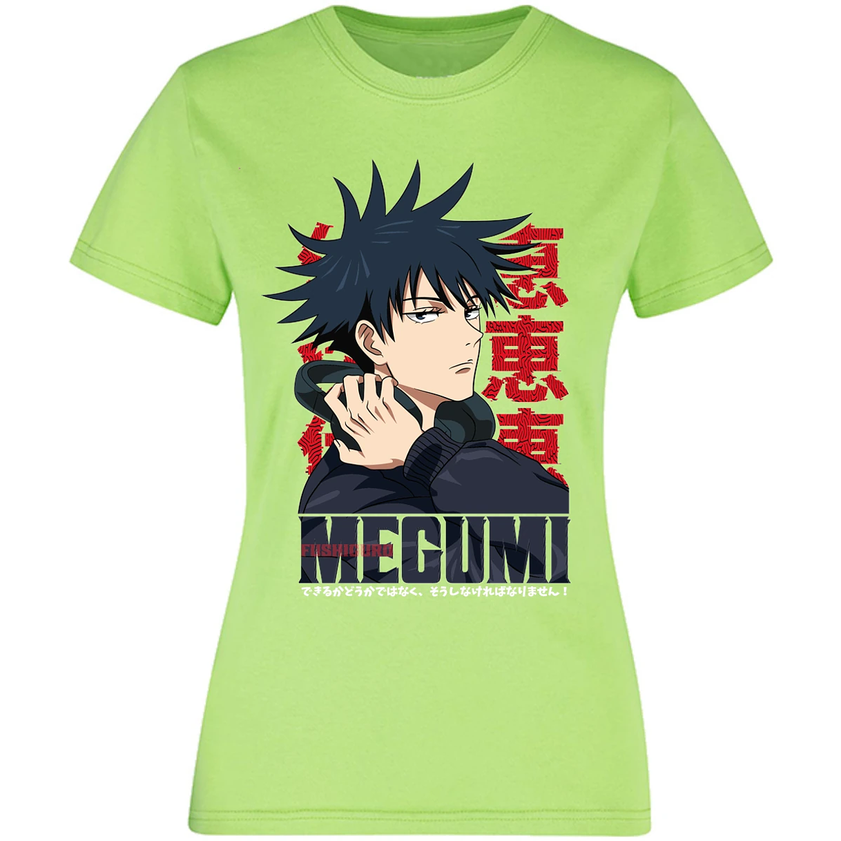 Blusa Jujutsu Kaisen Megumi Anime Blusa para Mujer 13