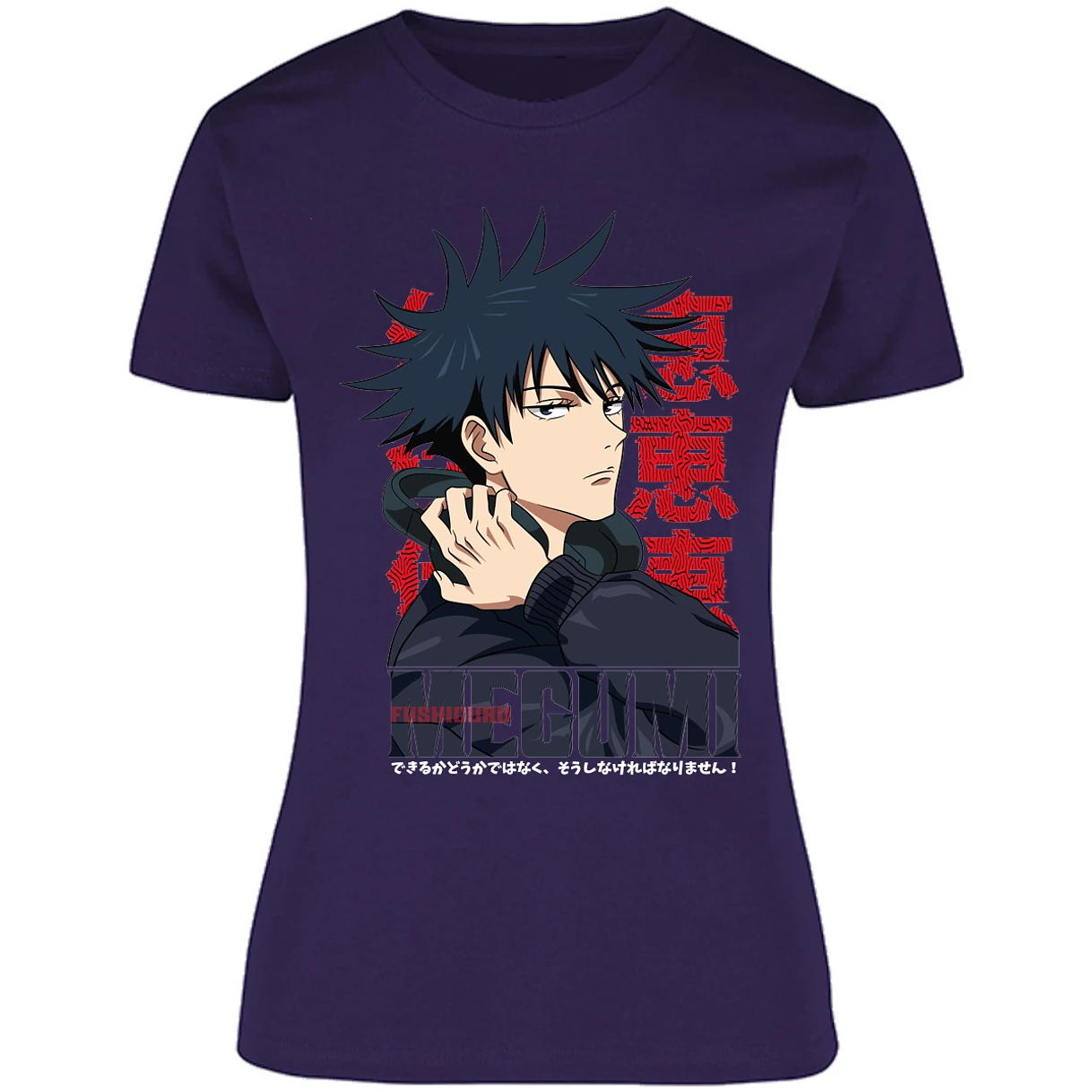 Blusa Jujutsu Kaisen Megumi Anime Blusa para Mujer 18