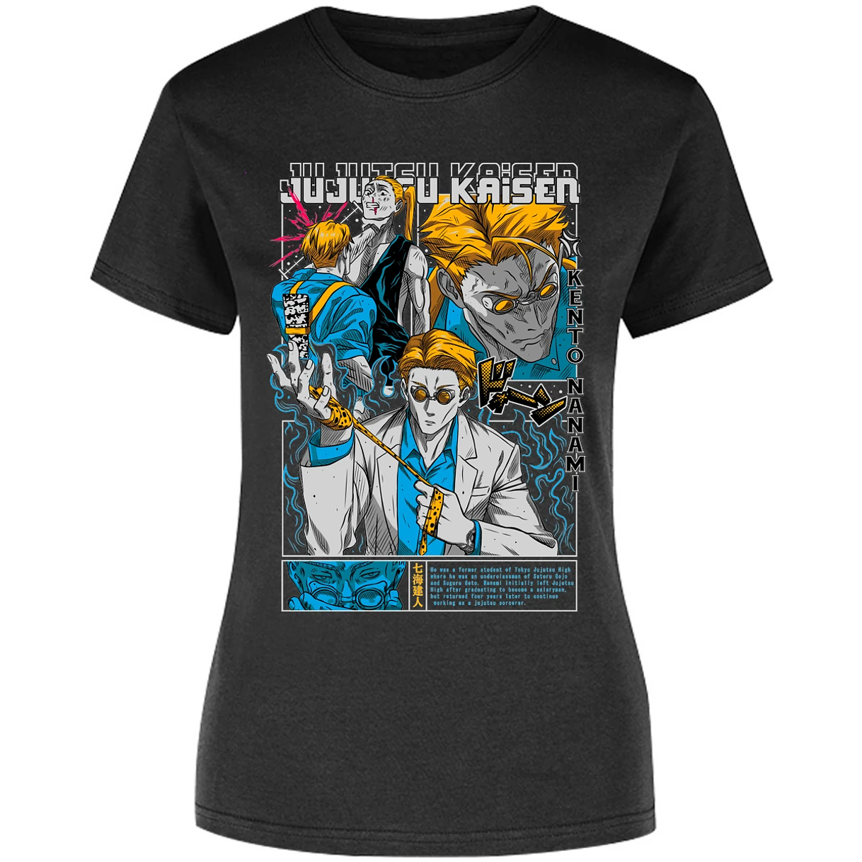 Blusa Jujutsu Kaisen Nanami Kento Blusa para Mujer 3