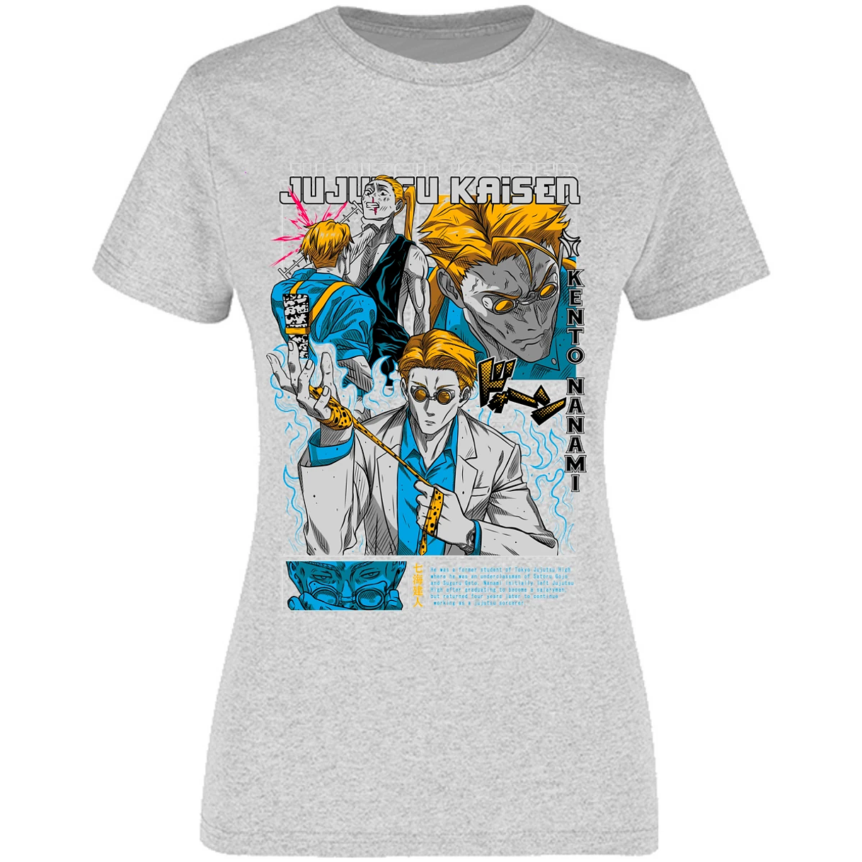 Blusa Jujutsu Kaisen Nanami Kento Blusa para Mujer 4