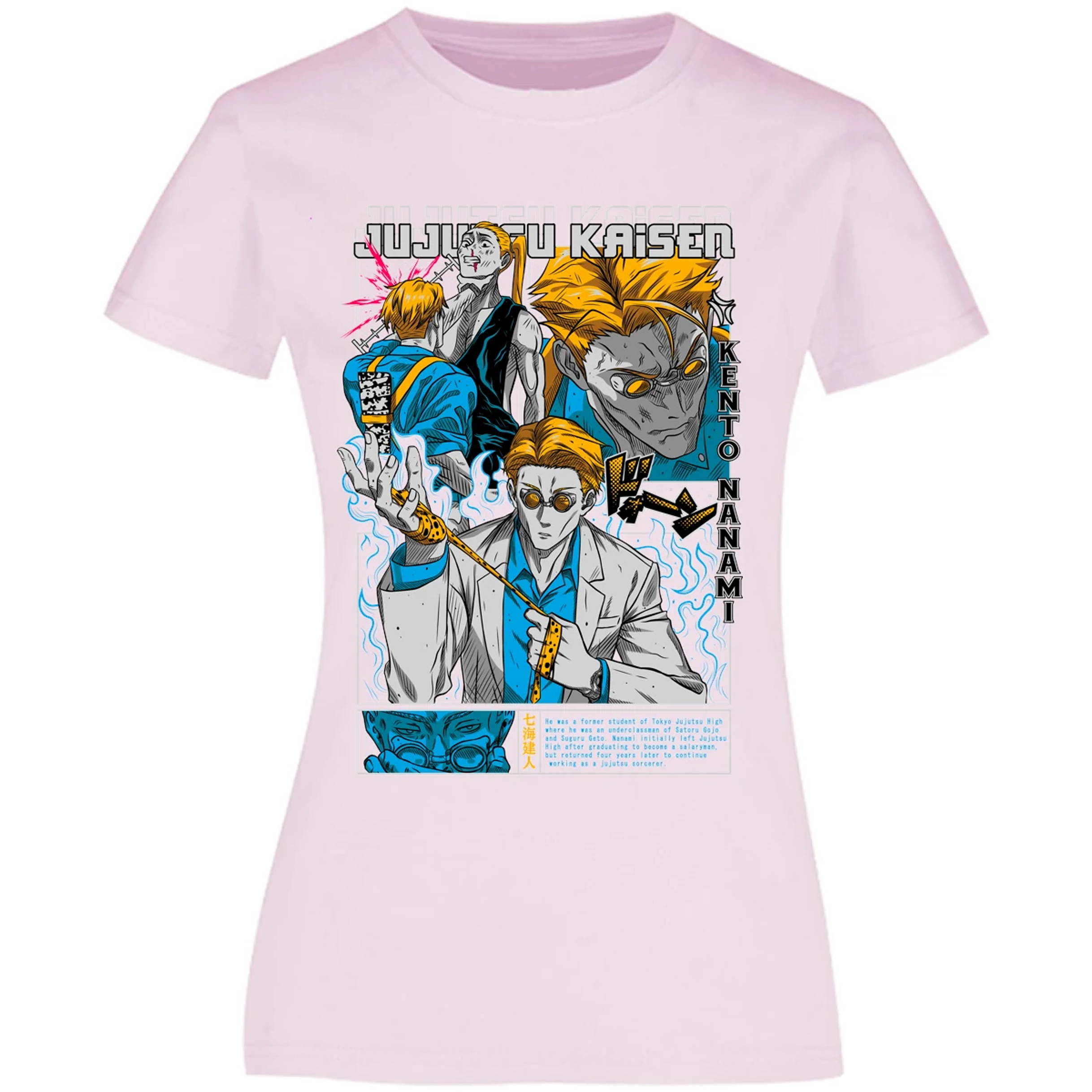 Blusa Jujutsu Kaisen Nanami Kento Blusa para Mujer 1