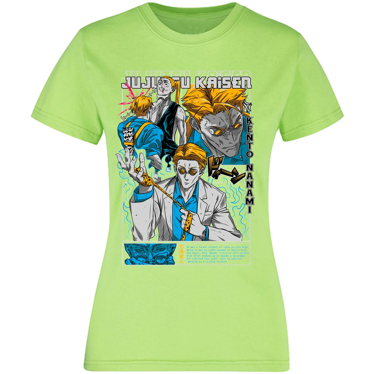 Blusa Jujutsu Kaisen Nanami Kento Blusa para Mujer 6