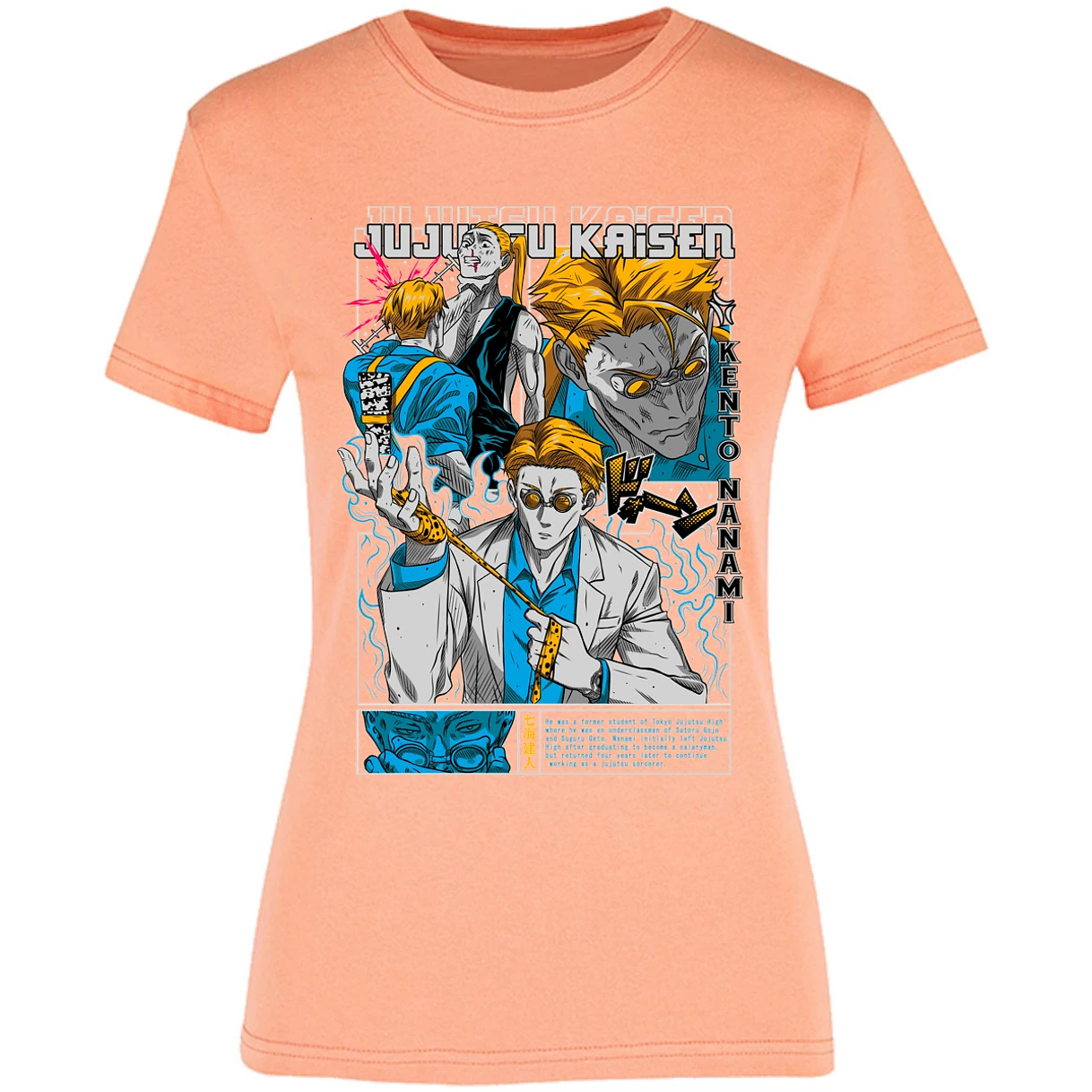 Blusa Jujutsu Kaisen Nanami Kento Blusa para Mujer 7