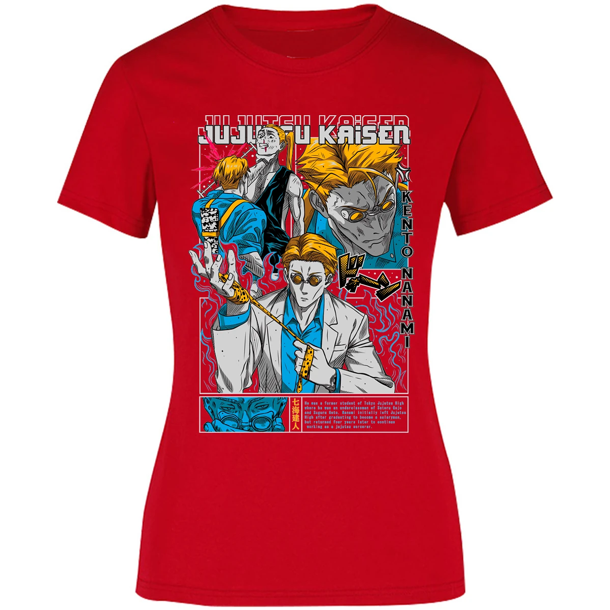 Blusa Jujutsu Kaisen Nanami Kento Blusa para Mujer 10
