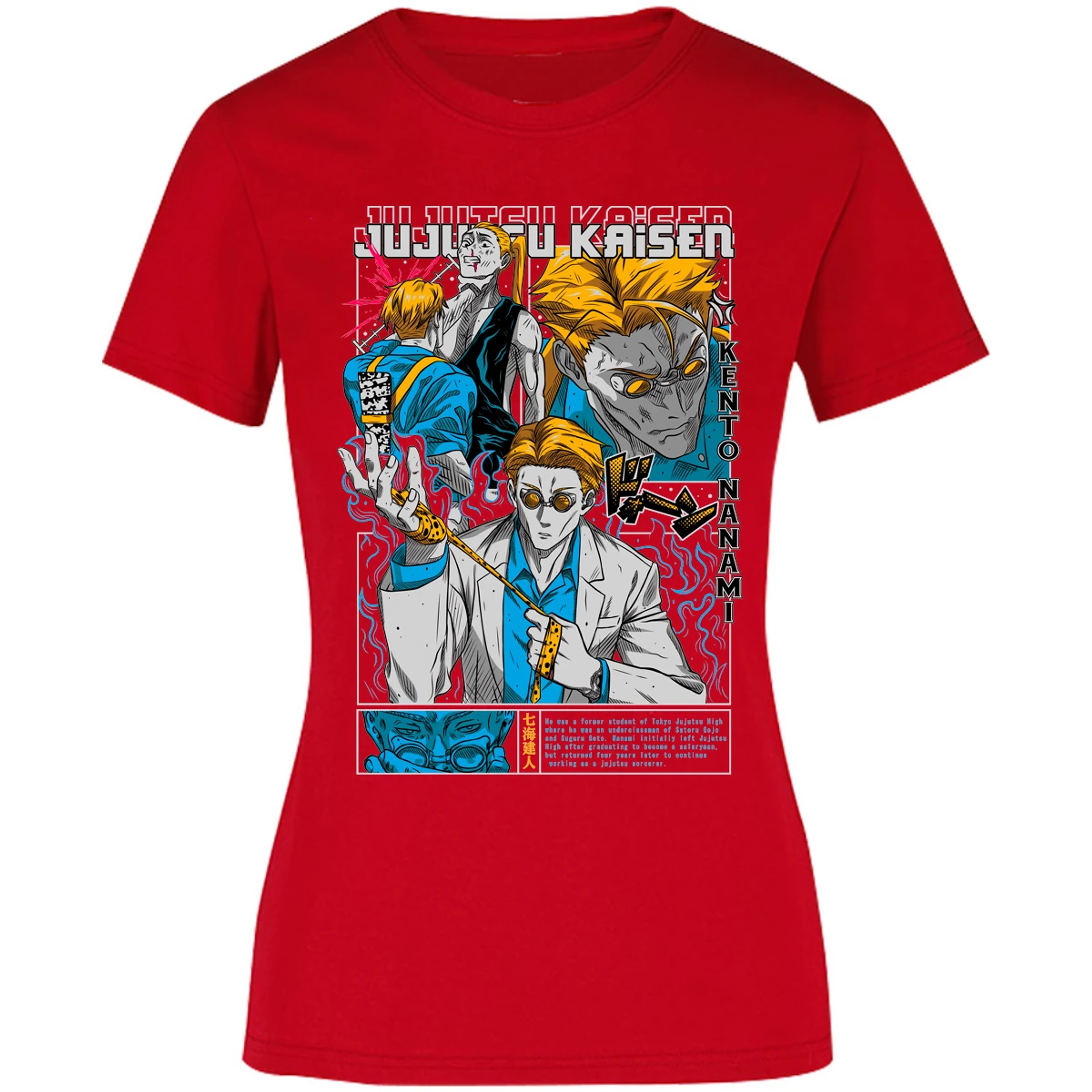 Blusa Jujutsu Kaisen Nanami Kento Blusa para Mujer 10