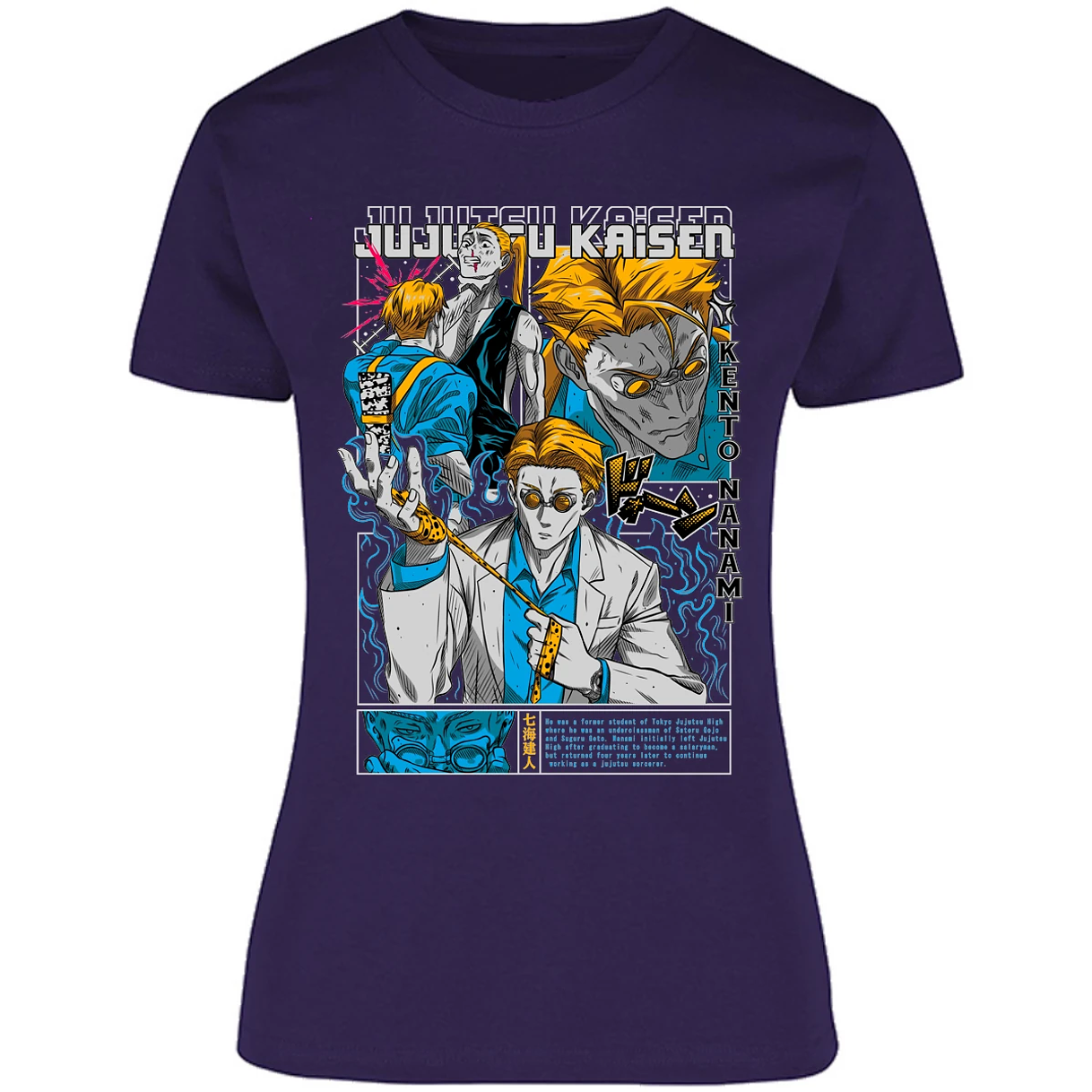 Blusa Jujutsu Kaisen Nanami Kento Blusa para Mujer 11