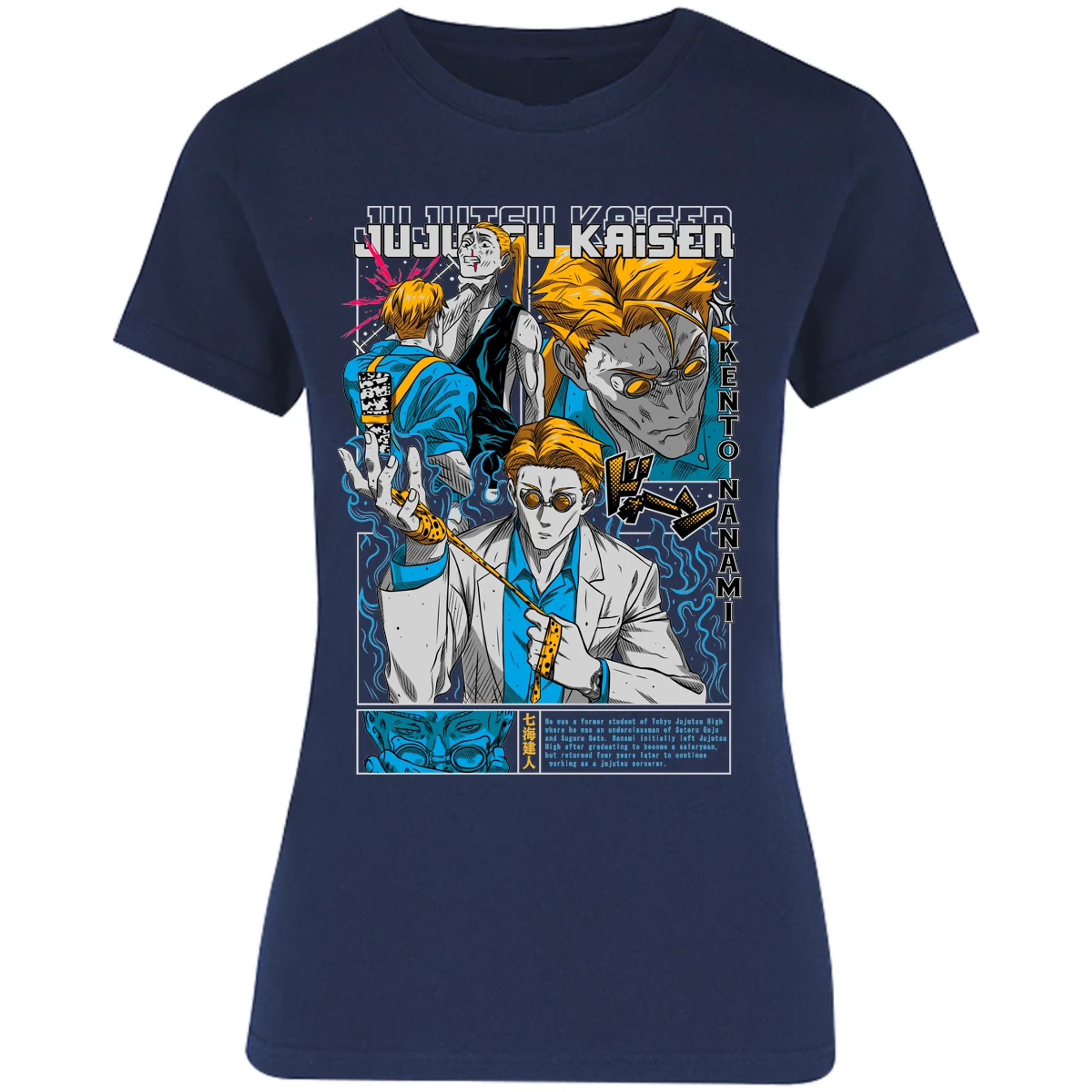 Blusa Jujutsu Kaisen Nanami Kento Blusa para Mujer 15
