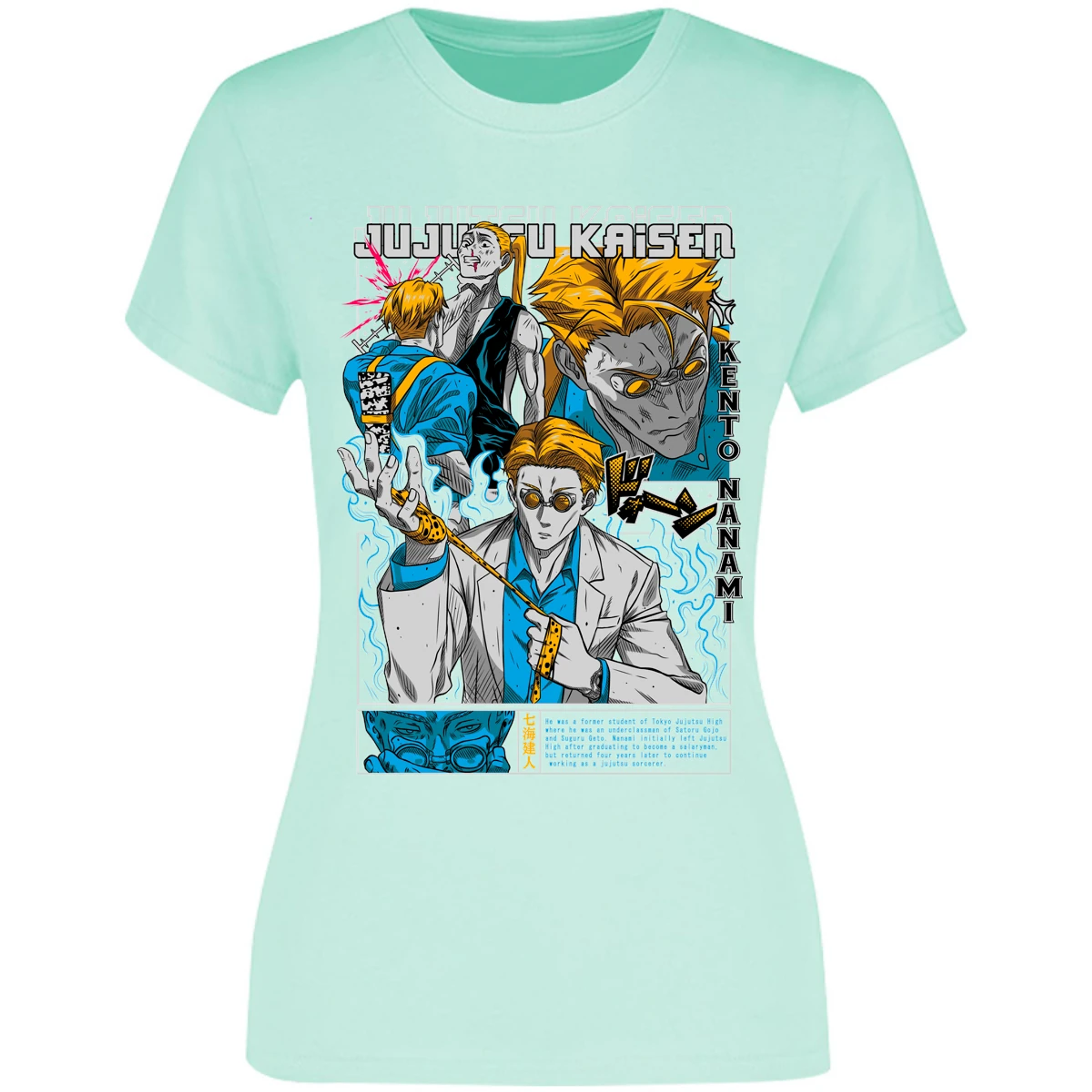 Blusa Jujutsu Kaisen Nanami Kento Blusa para Mujer 17