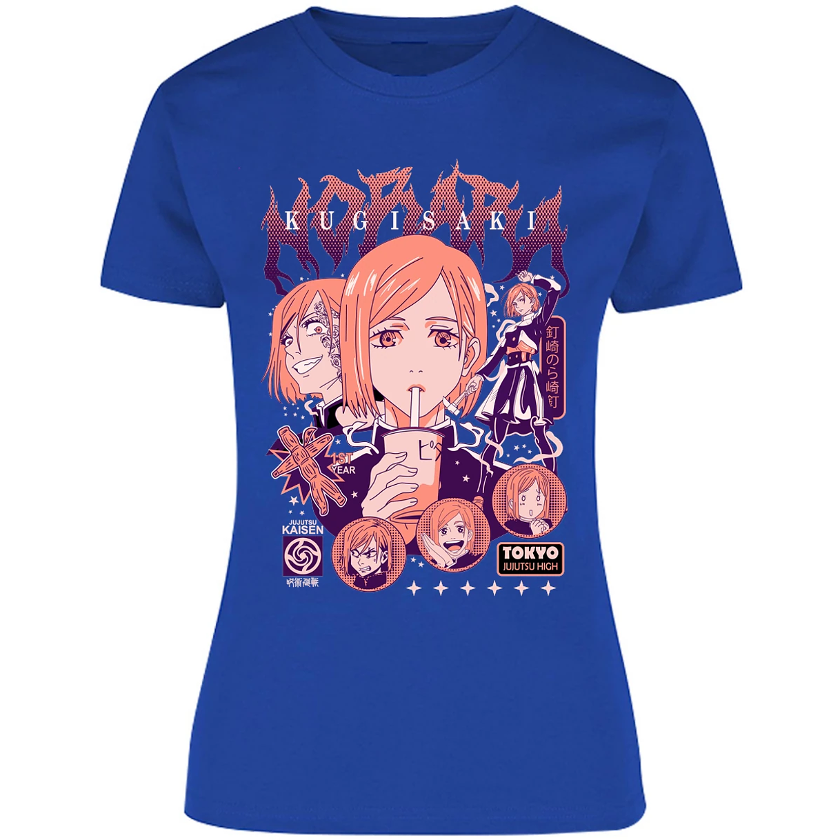 Blusa Jujutsu Kaisen Nobara Anime Blusa para Mujer 4