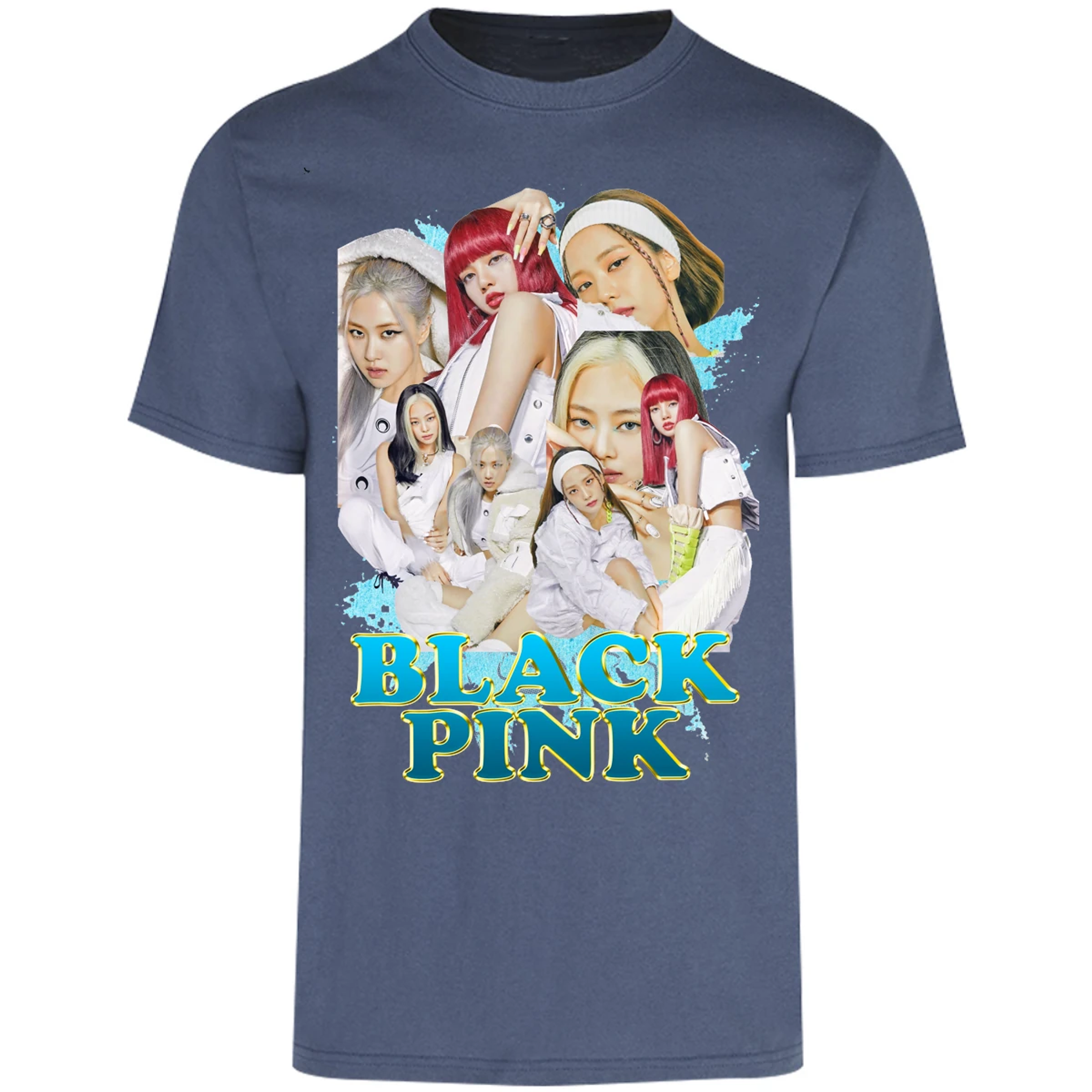 Playera K Pop Black Pink para Adulto 15