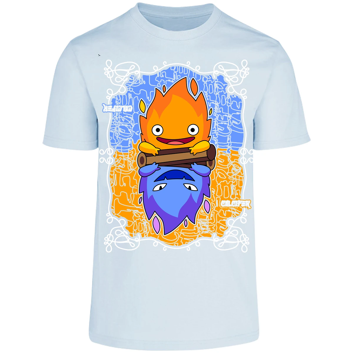 Playera Ghibli Calcifer Anime para Adulto 1