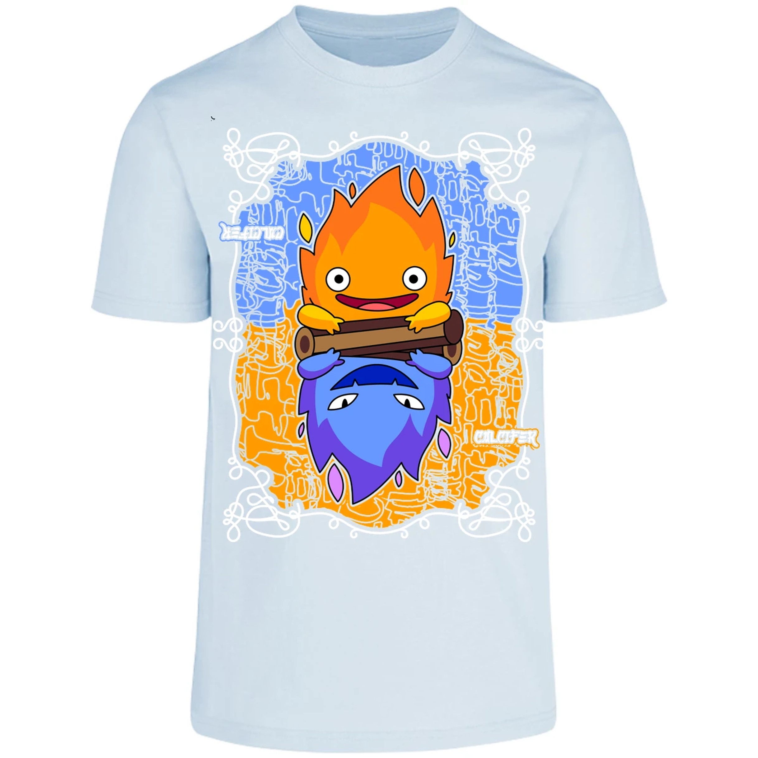 Playera Ghibli Calcifer Anime para Adulto 1