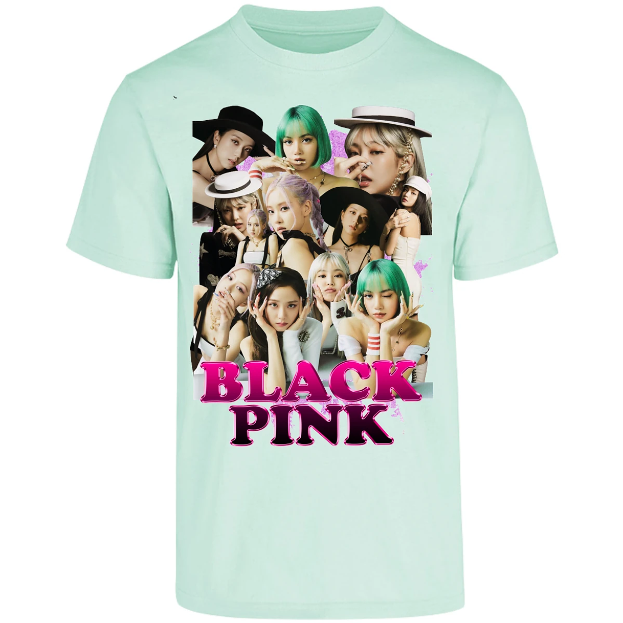 Playera K Pop Black Pink Printable para Adulto 7