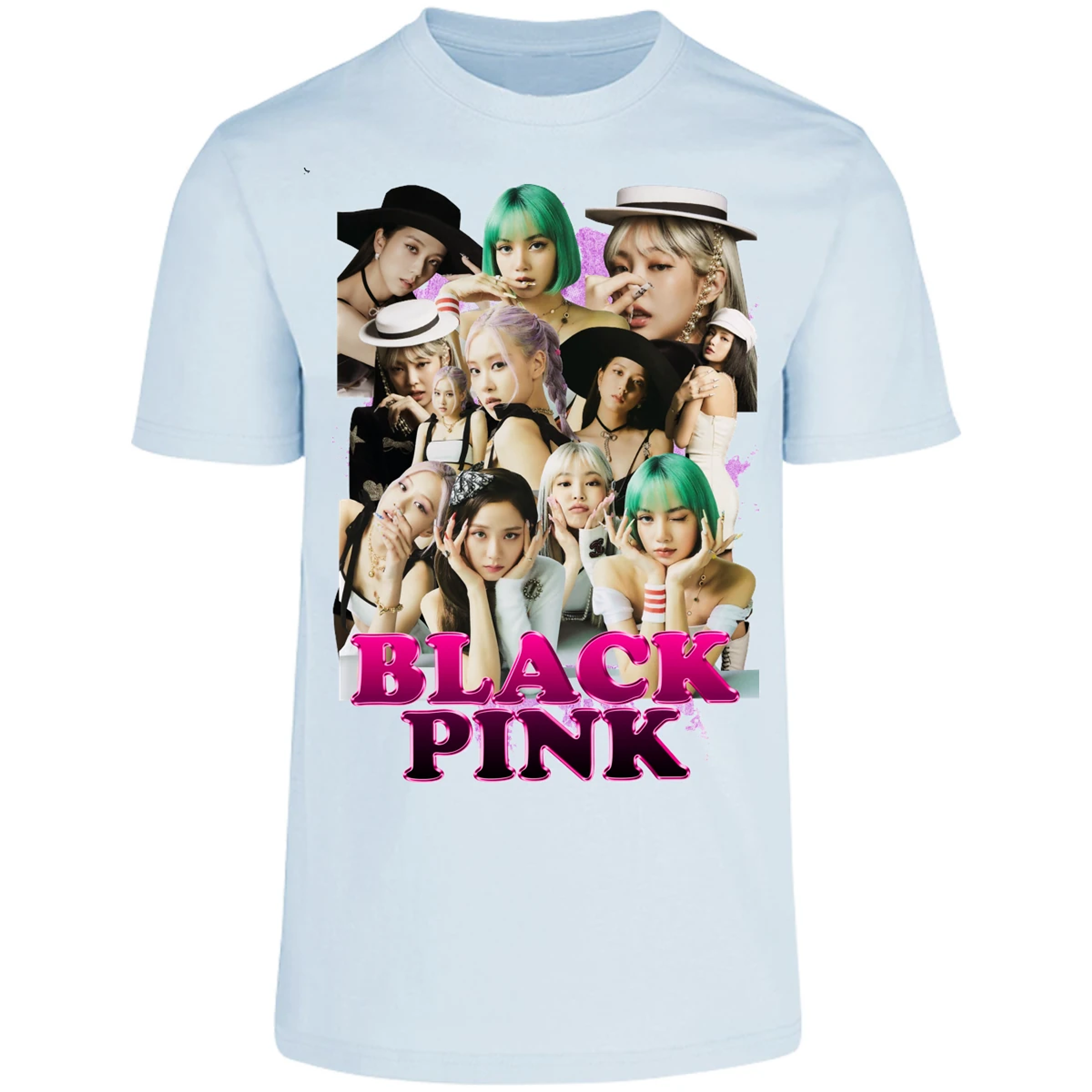 Playera K Pop Black Pink Printable para Adulto 9
