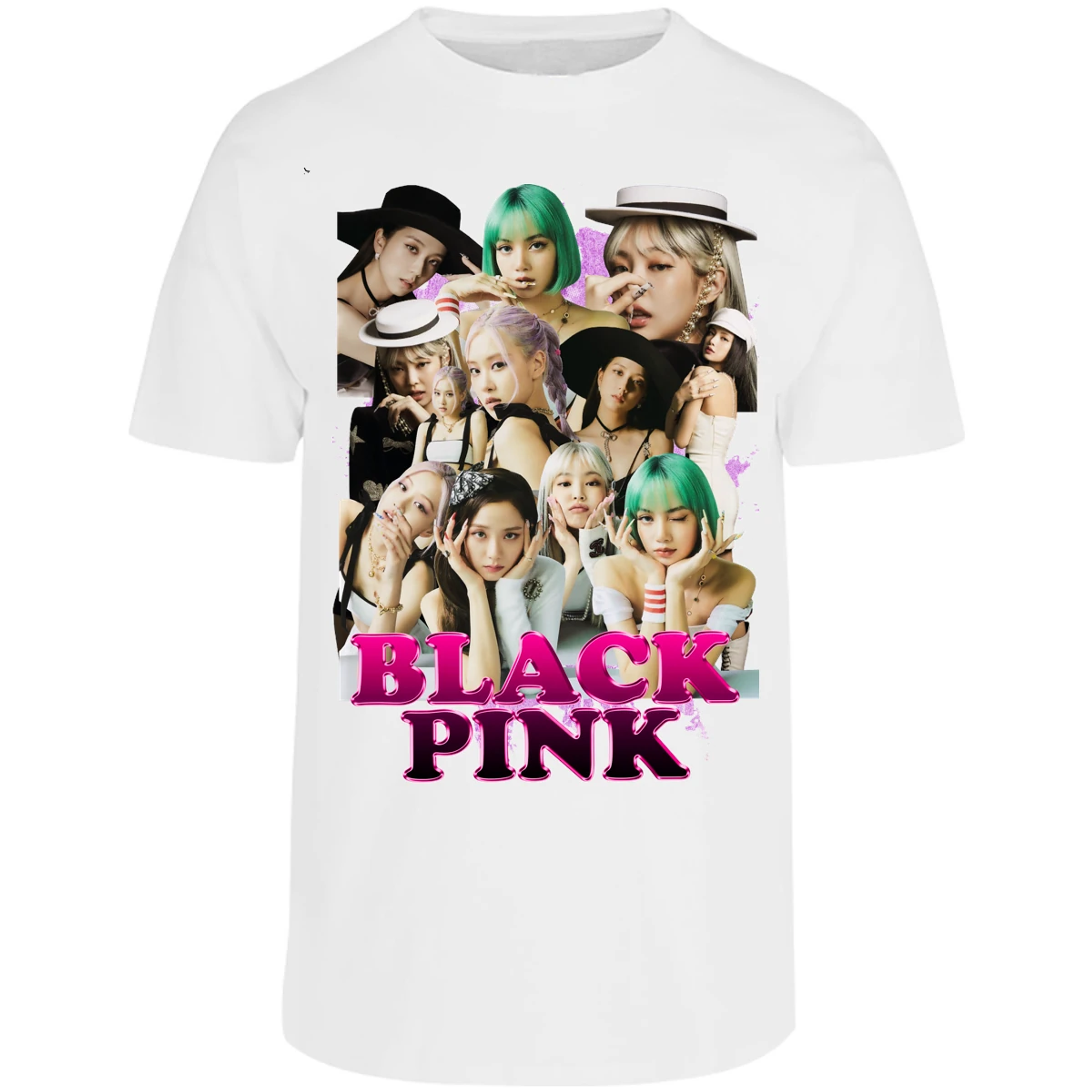 Playera K Pop Black Pink Printable para Adulto 22
