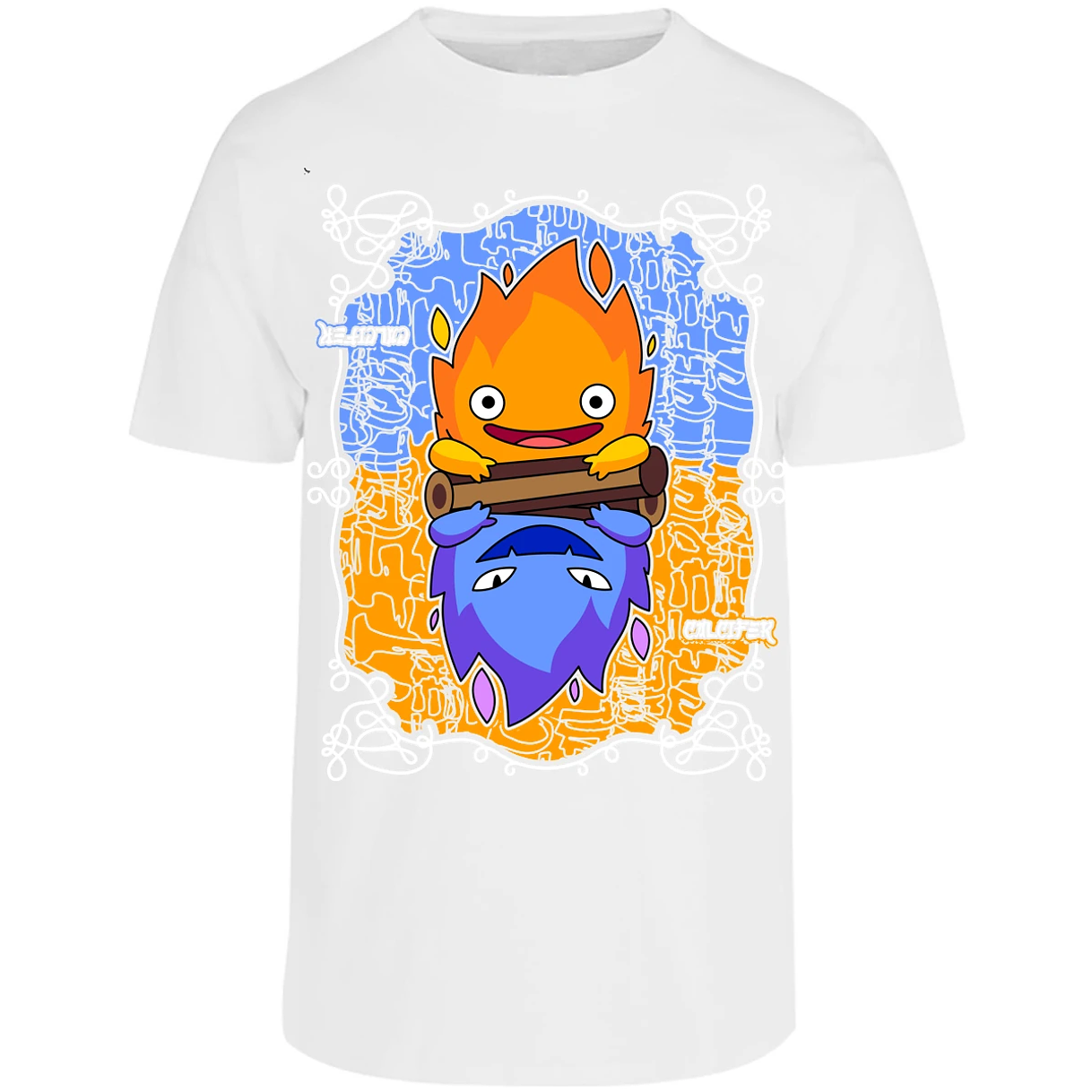 Playera Ghibli Calcifer Anime para Adulto 6