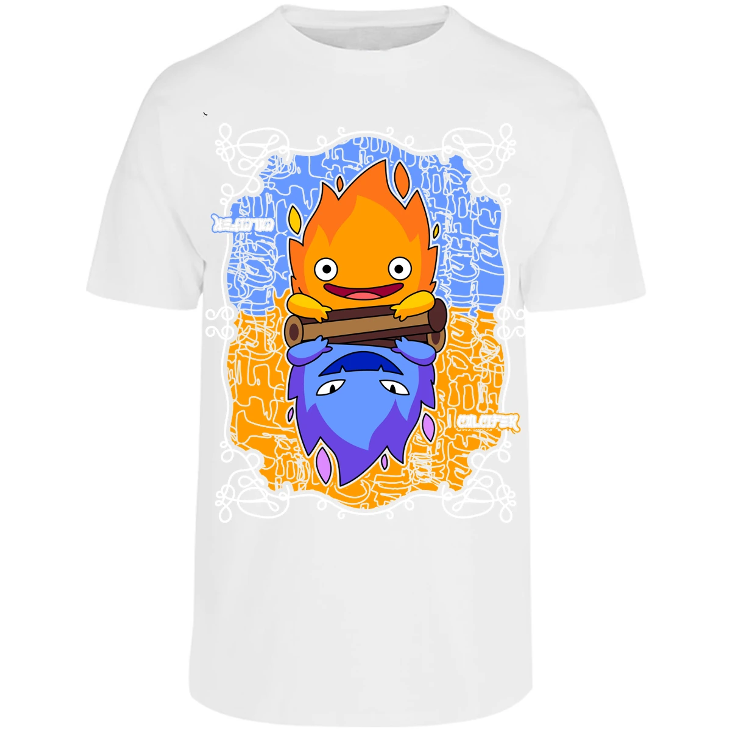 Playera Ghibli Calcifer Anime para Adulto 6