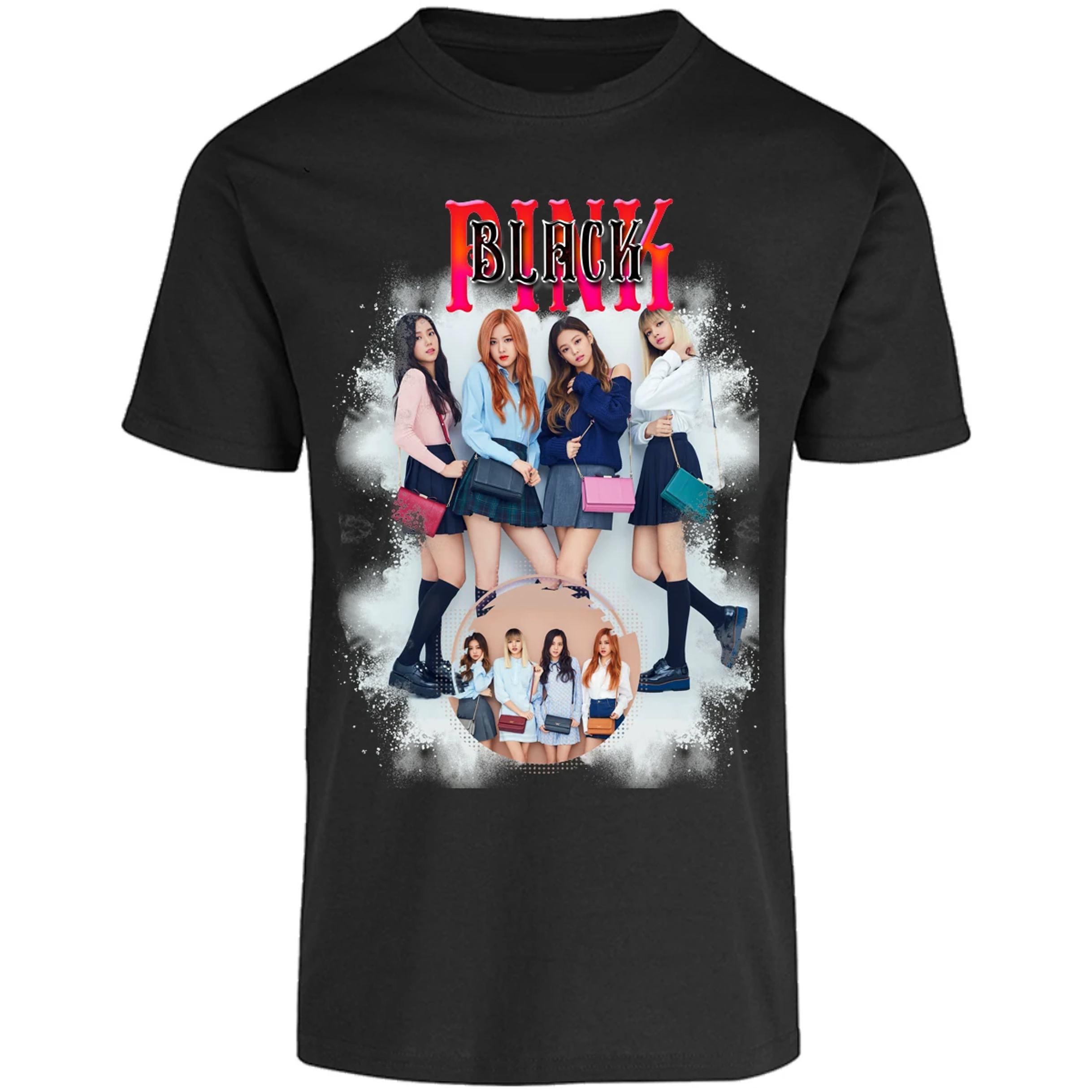 Playera K Pop Black Pink Sublimation para Adulto 18