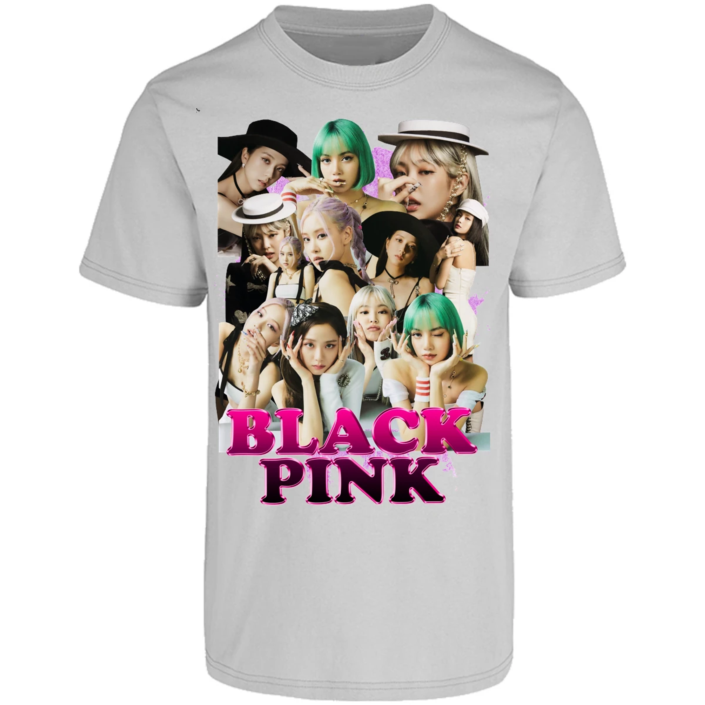 Playera K Pop Black Pink Printable para Adulto 3